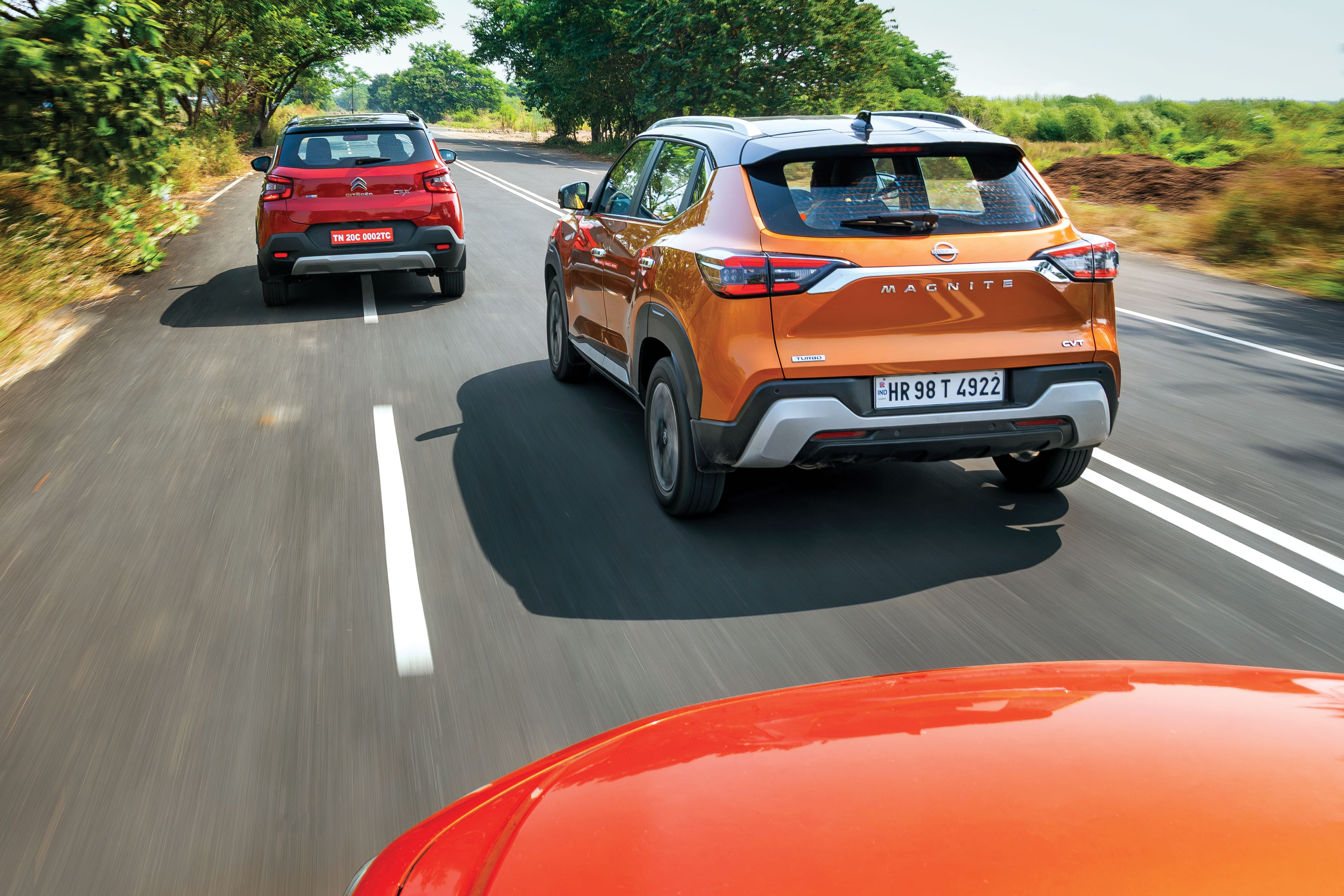 Citroen C3 vs Nissan Magnite vs Toyota Taisor comparison