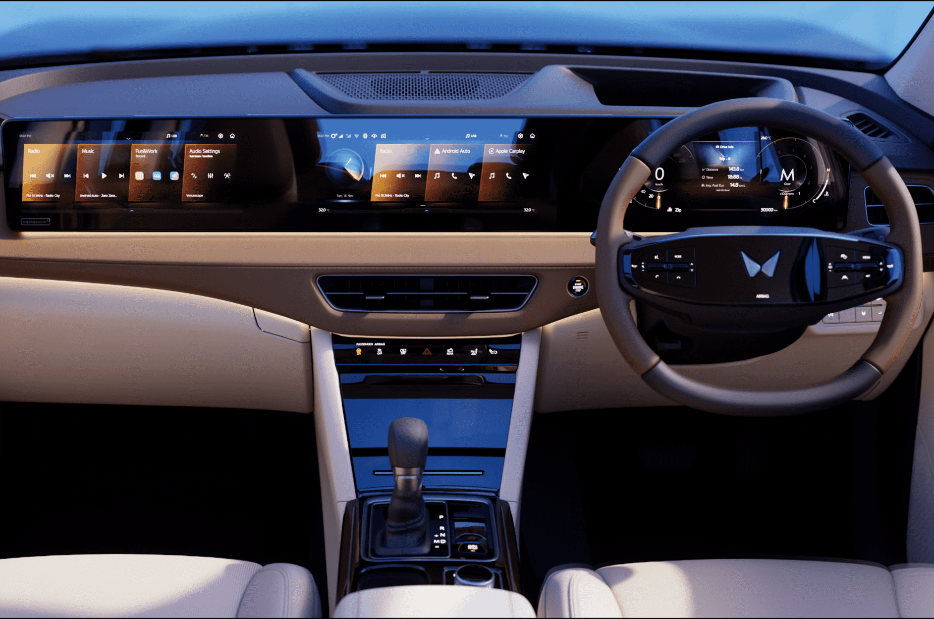 2026 Mahindra XUV 7XO interior