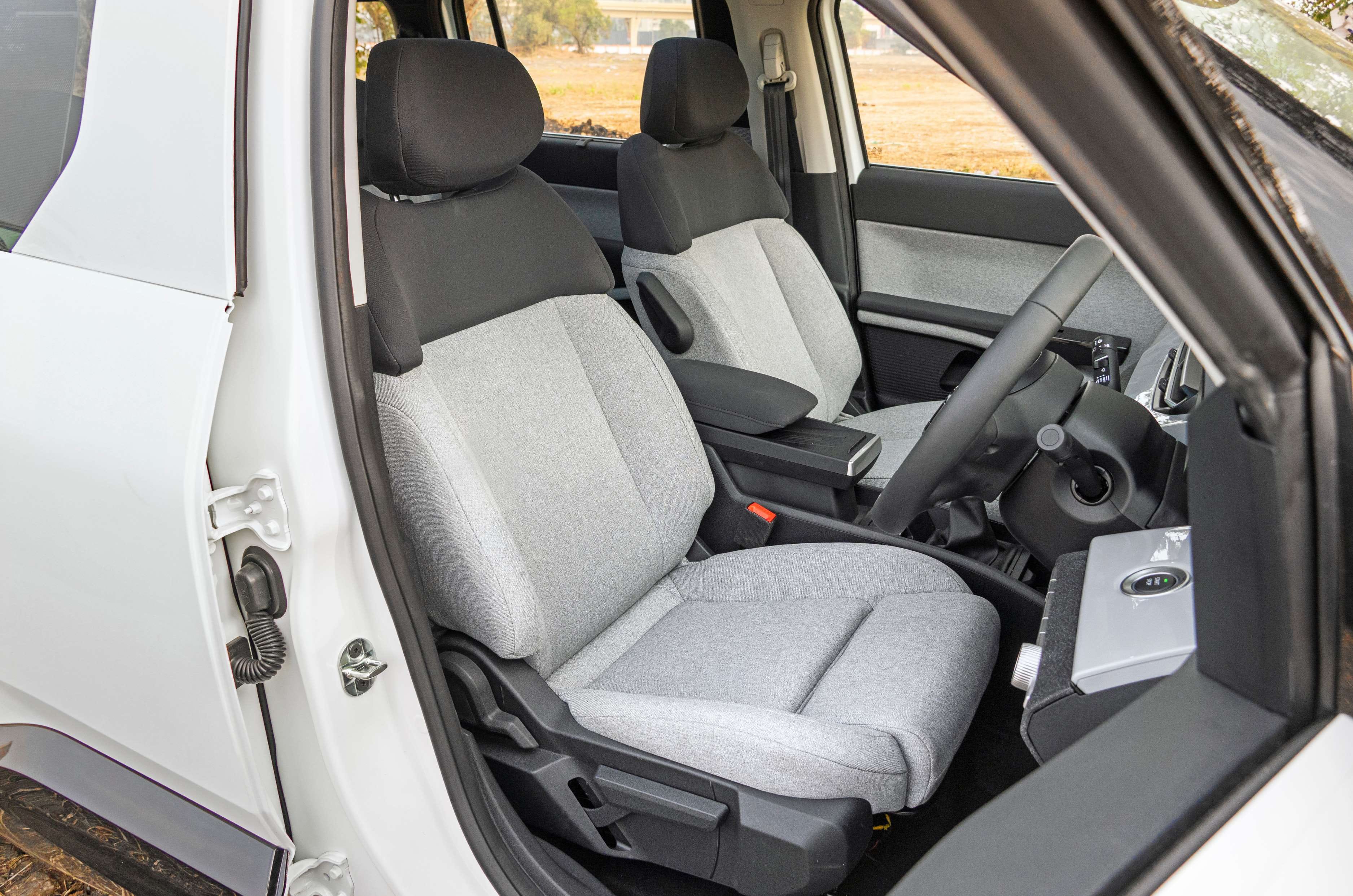 Tata Sierra 1.5 petrol front seats