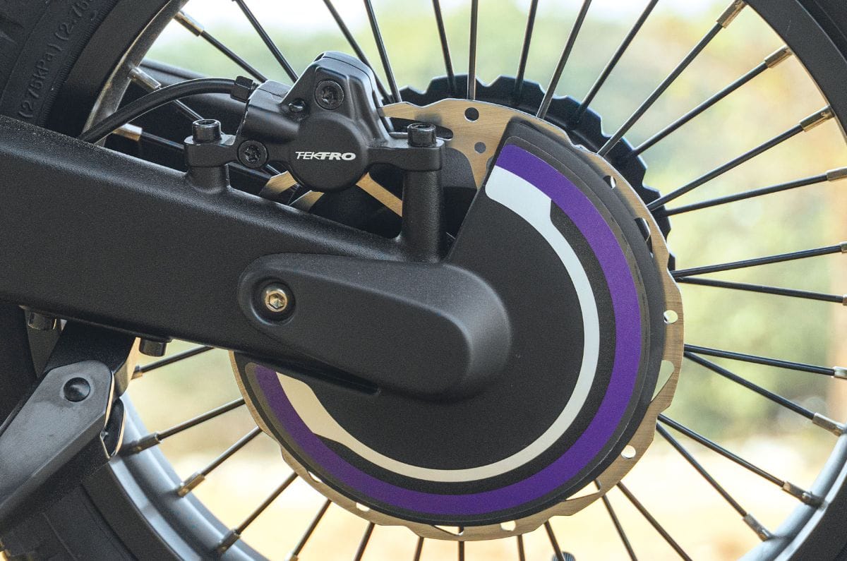 Vida Dirt.E K3 rear disc brake