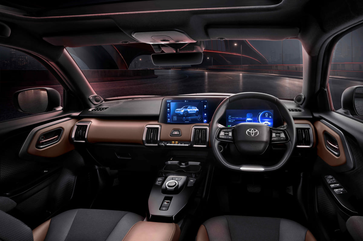 Toyota Urba Cruiser Ebella EV interior