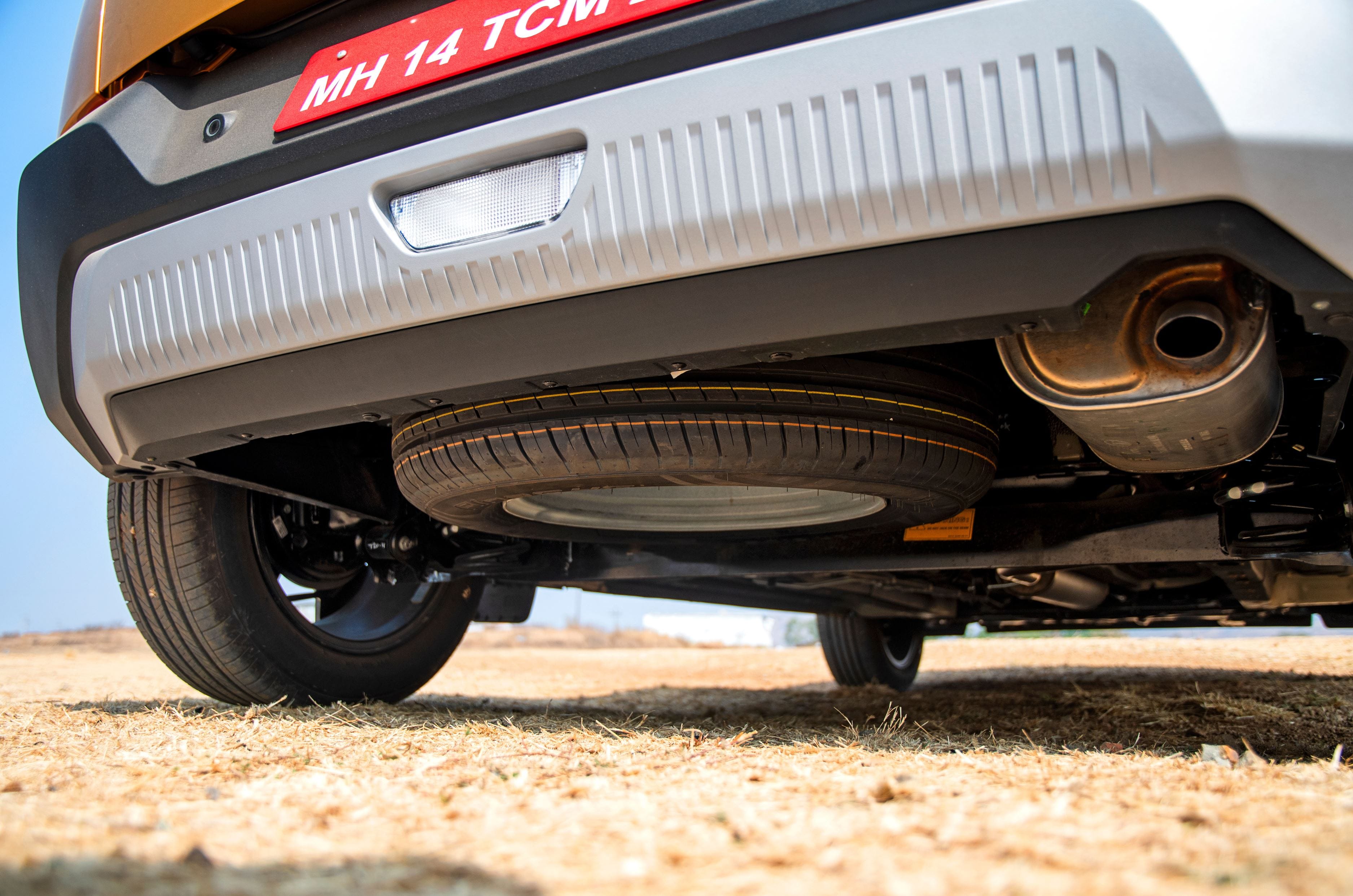 2026 Tata Punch CNG spare tyre