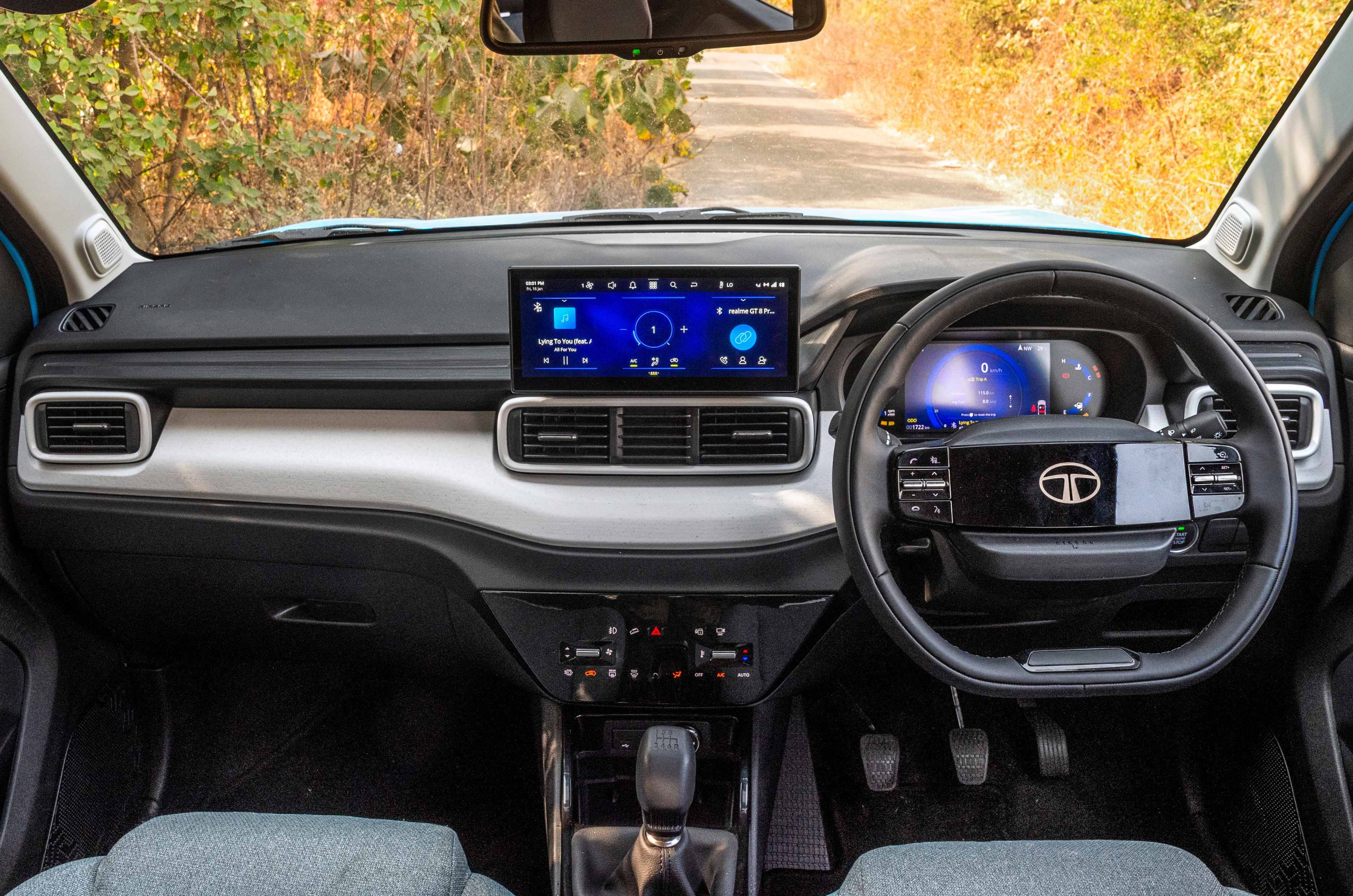 2026 Tata Punch interior and dashboard