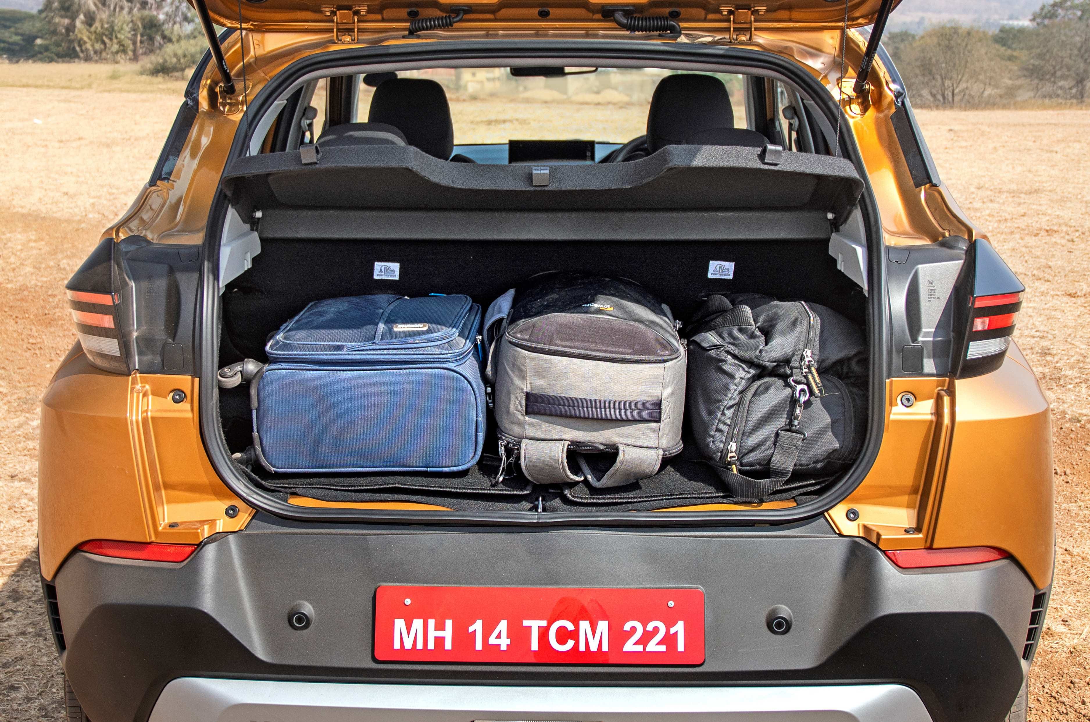 2026 Tata Punch CNG boot space