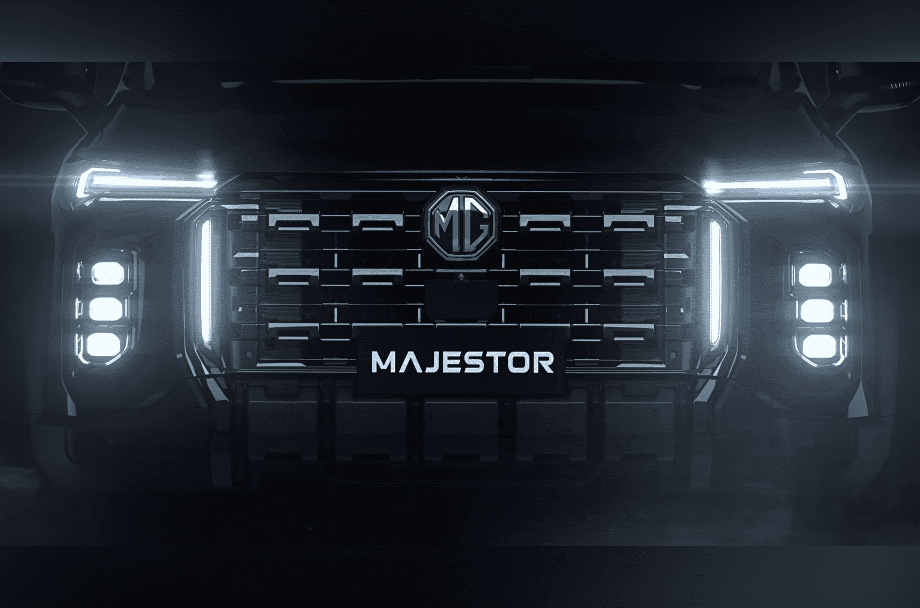 MG Majestor teaser grille