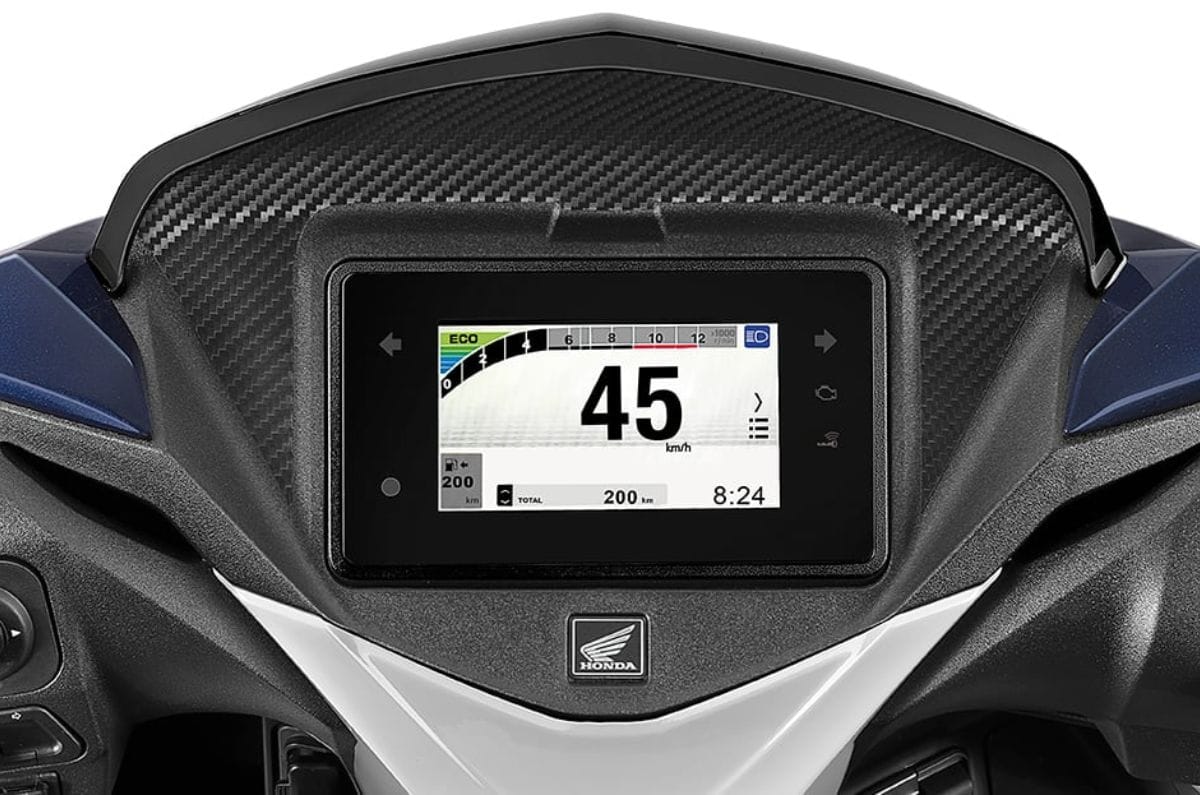 Honda Dio 125 X-edition TFT display