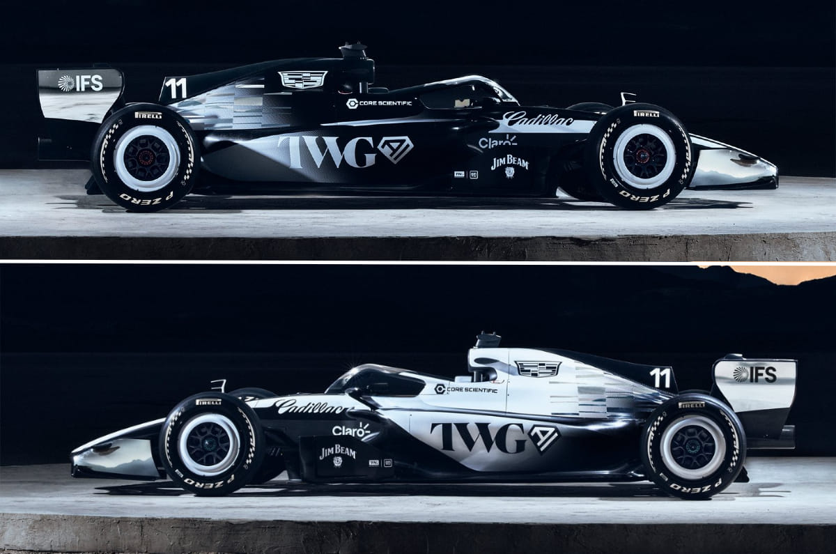 Cadillac F1 livery side