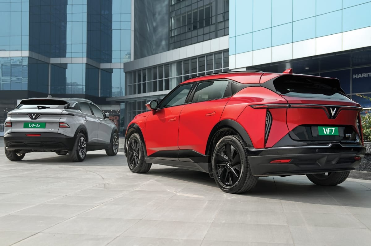 Vinfast VF6 and VF7 rear