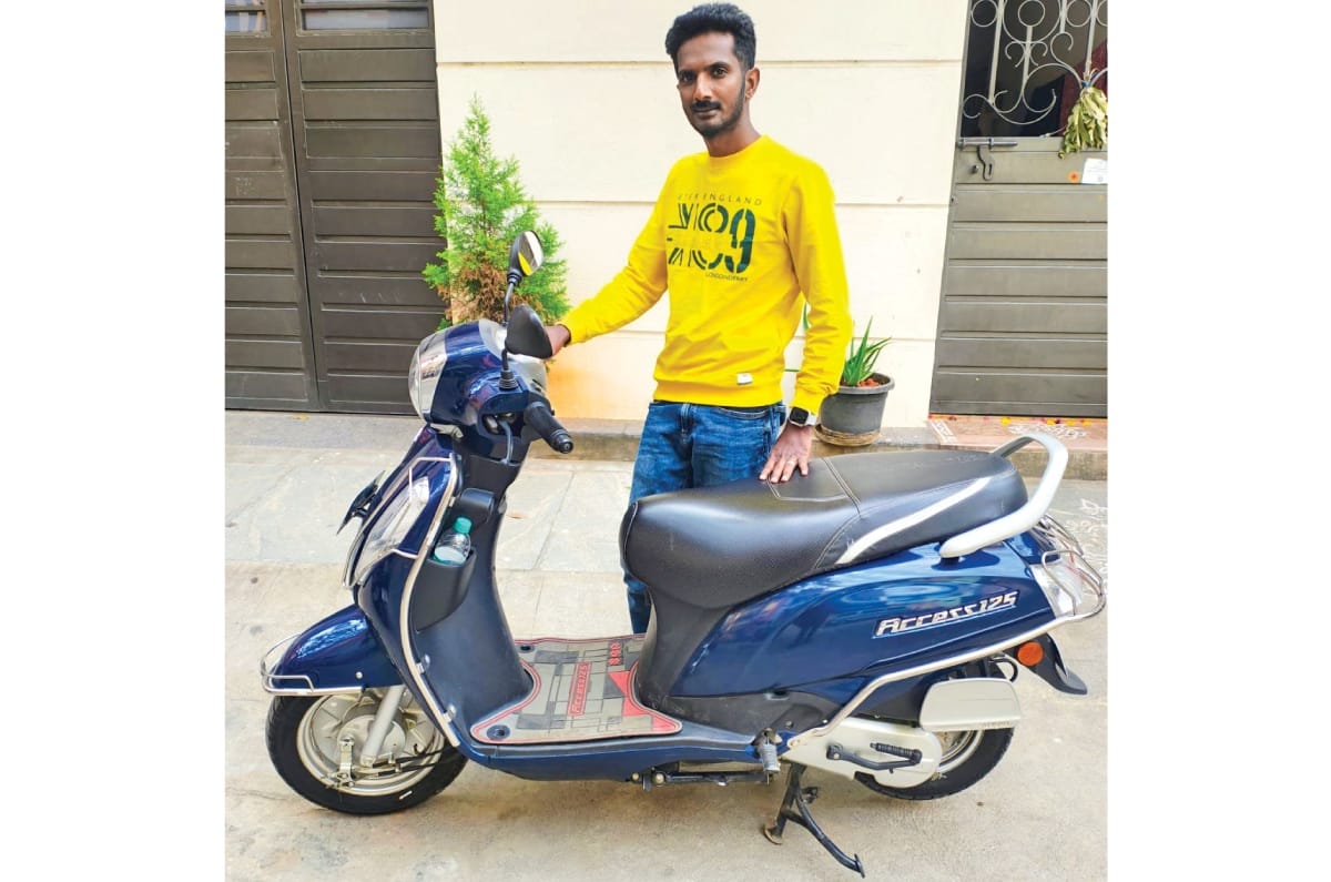 Suzuki Access 125 Santosh Jumar