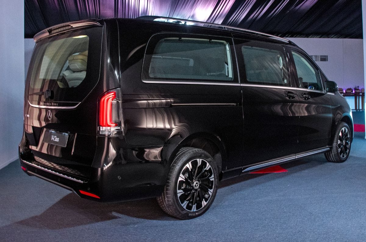 Mercedes-Benz V-Class rear third static