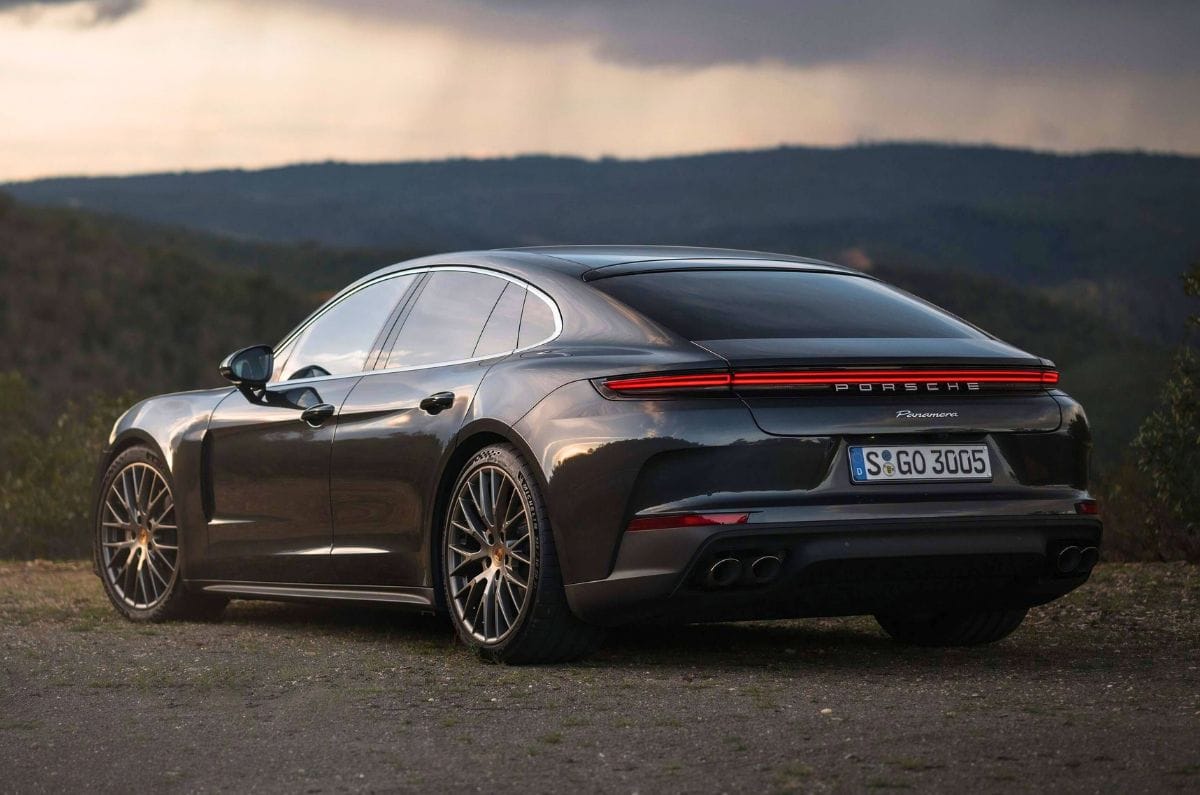Porsche Panamera Rear Three Quarter