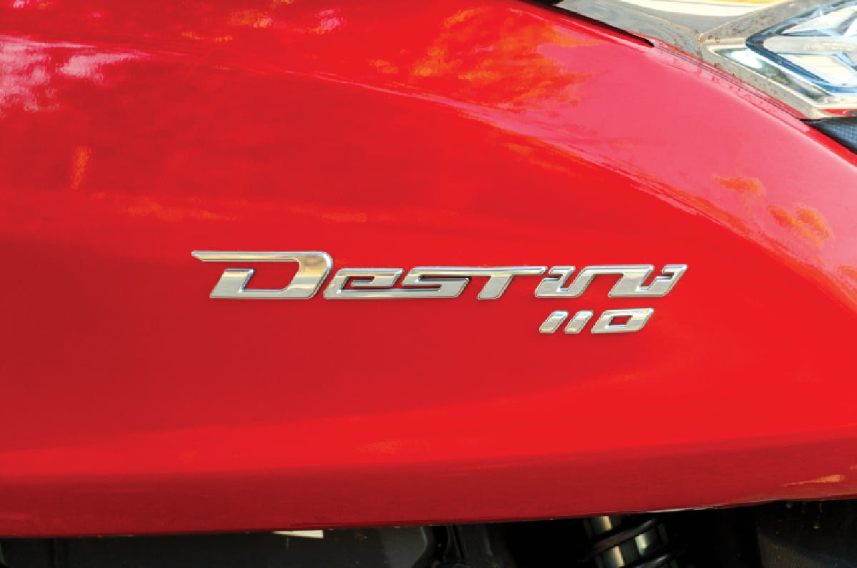 Hero Destini 110 road test, review