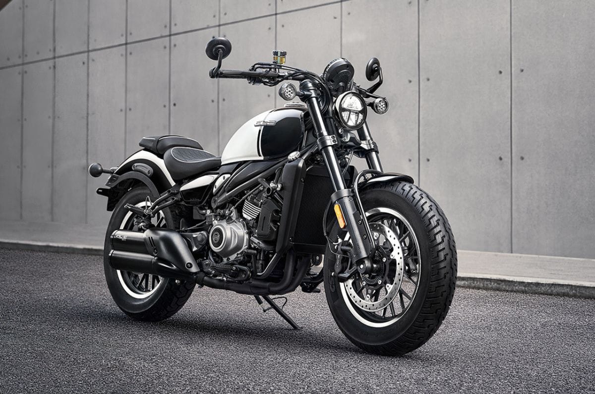 New CFMoto 550CL-C cruiser leaked overseas