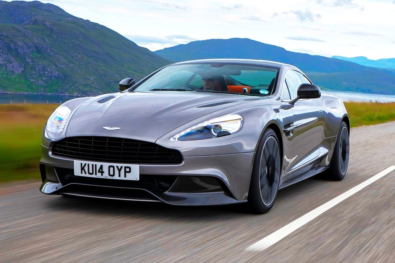 Aston Martin Vanquish turns 25: A look back at the V12 grand tourer