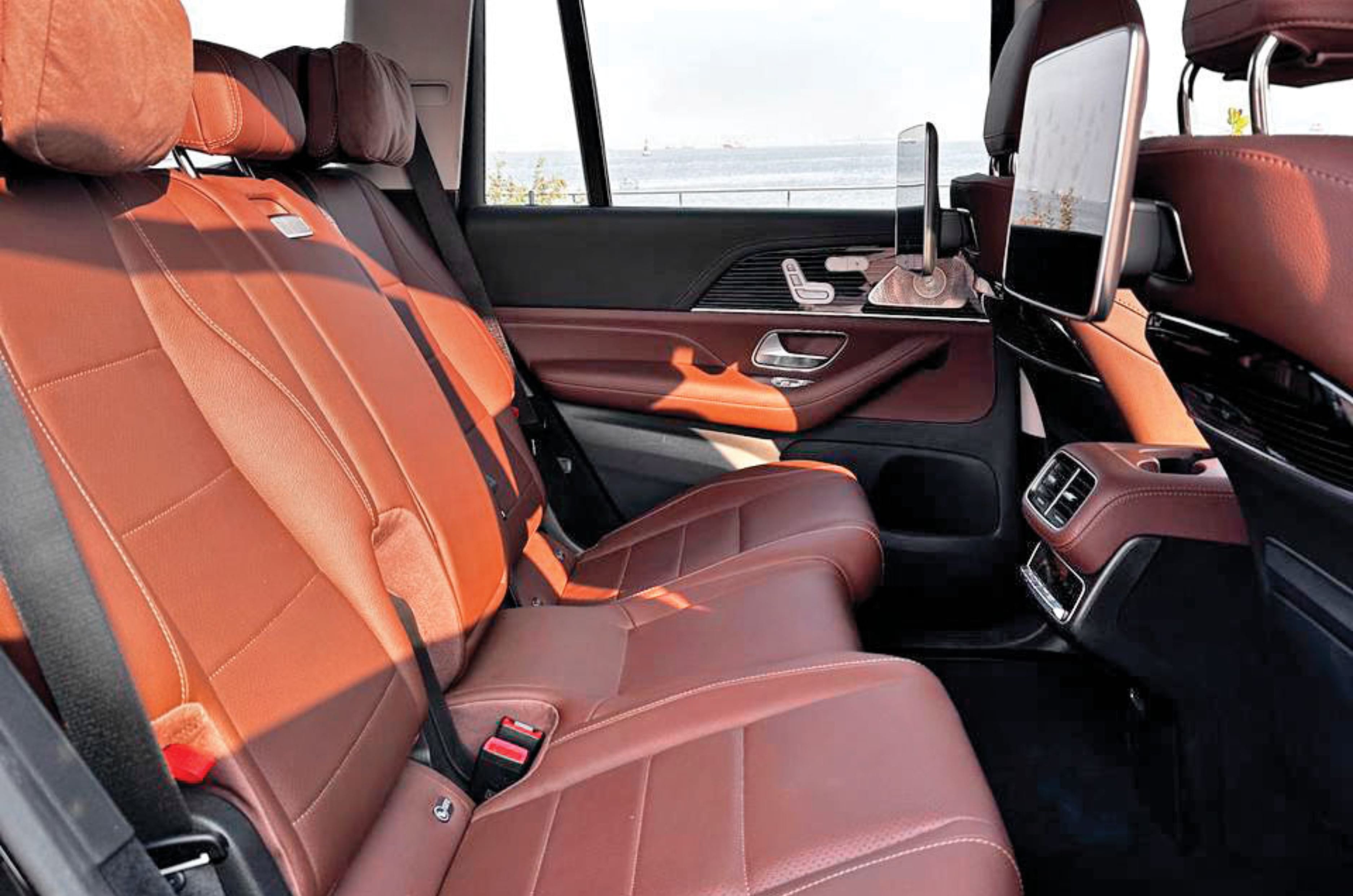 Mercedes-Benz GLS rear seats