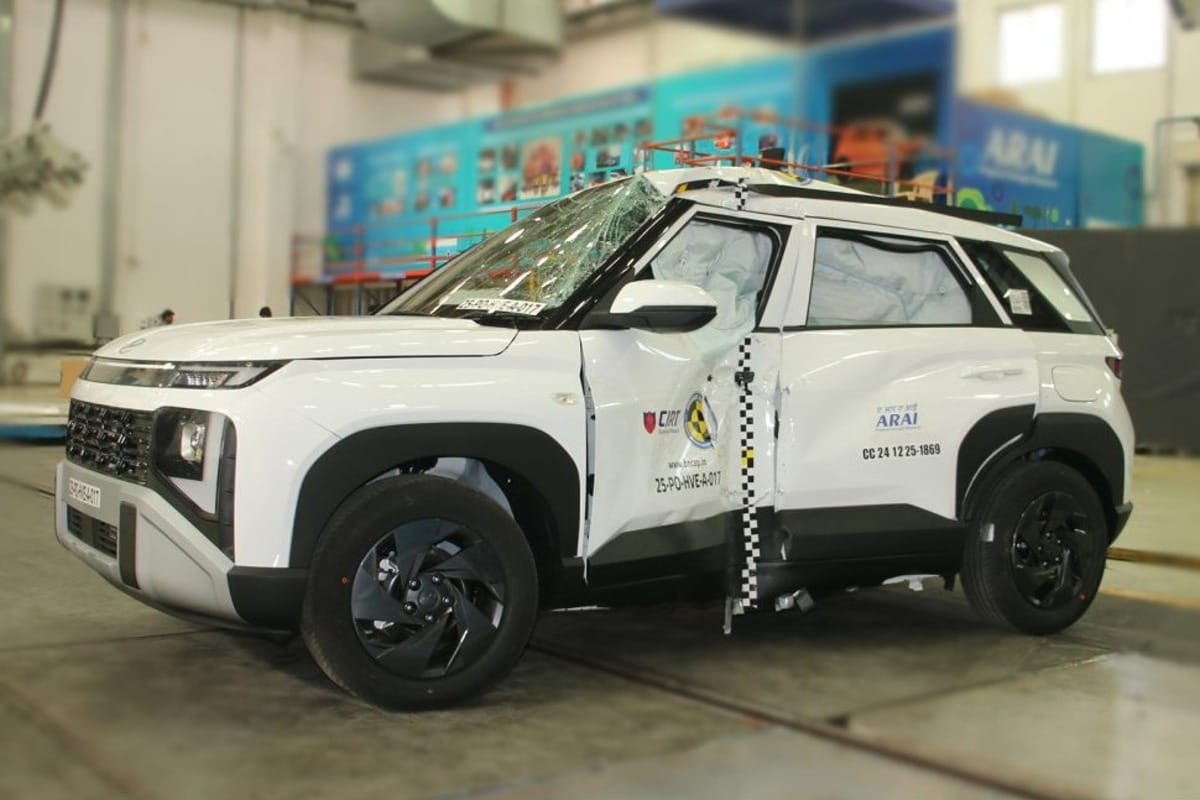 Hyundai Venue scores 5 star Bharat NCAP safety rating