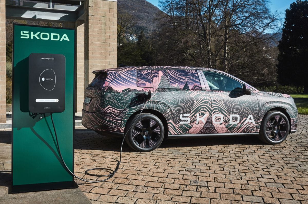 Skoda Peaq charging