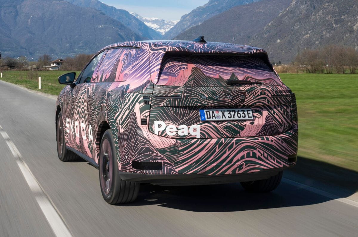 Skoda Peaq rear