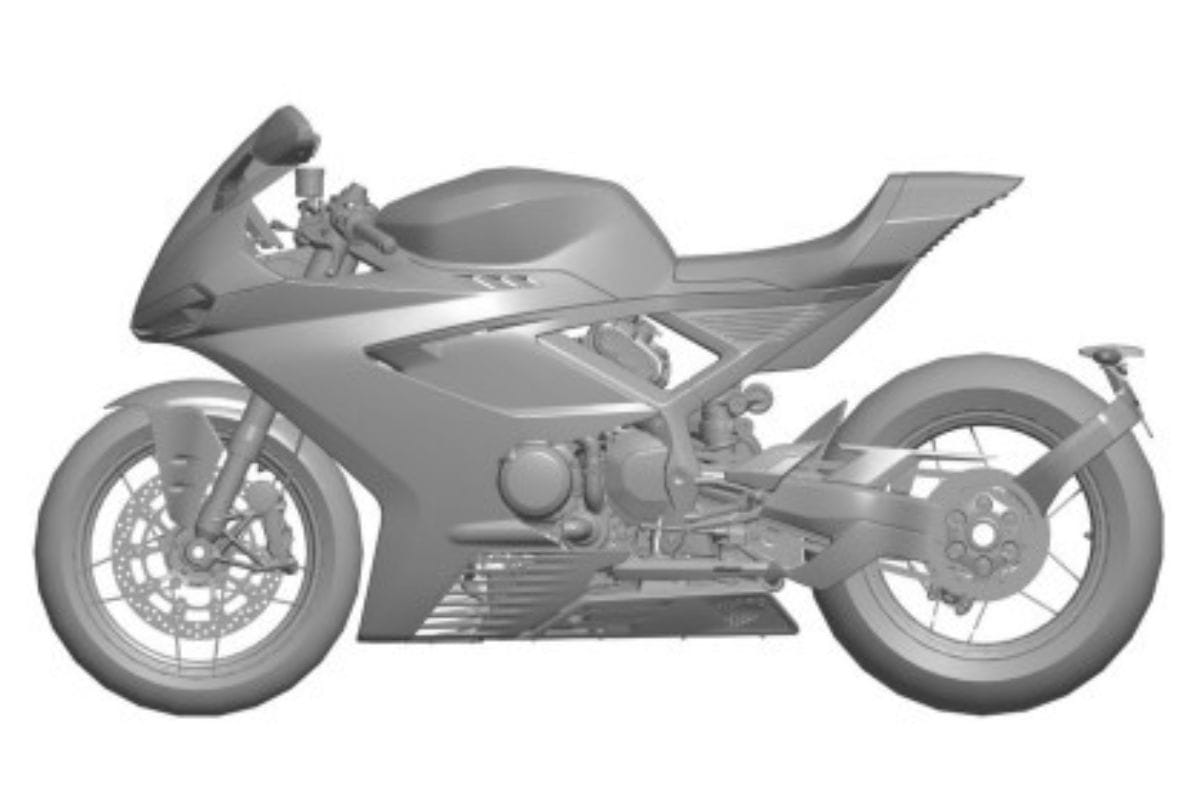 Norton Manx R patented in India