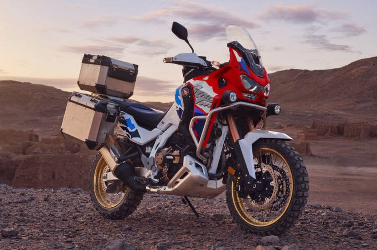 Honda Africa Twin front right side static off road