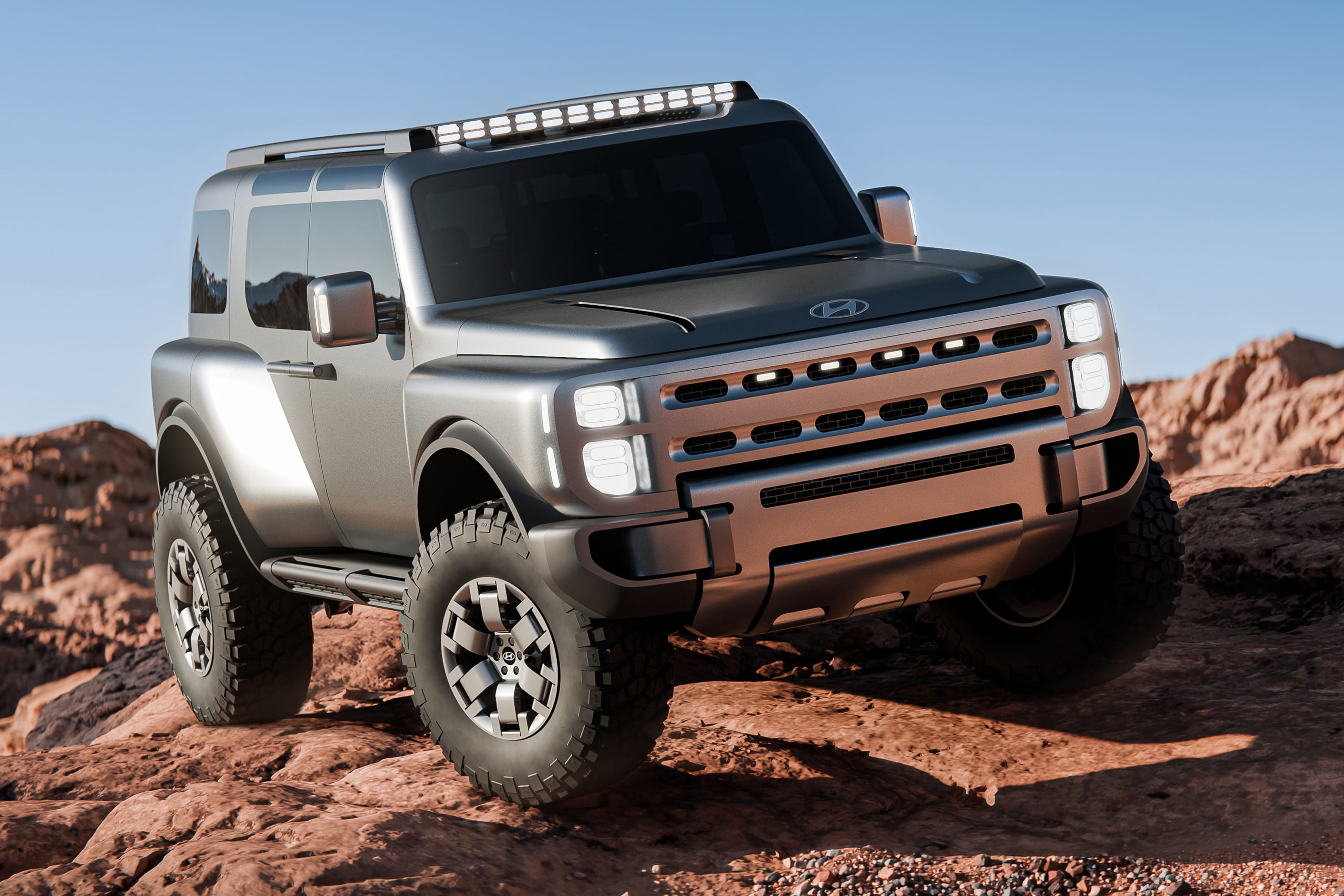 Hyundai unveils rugged Boulder SUV concept 