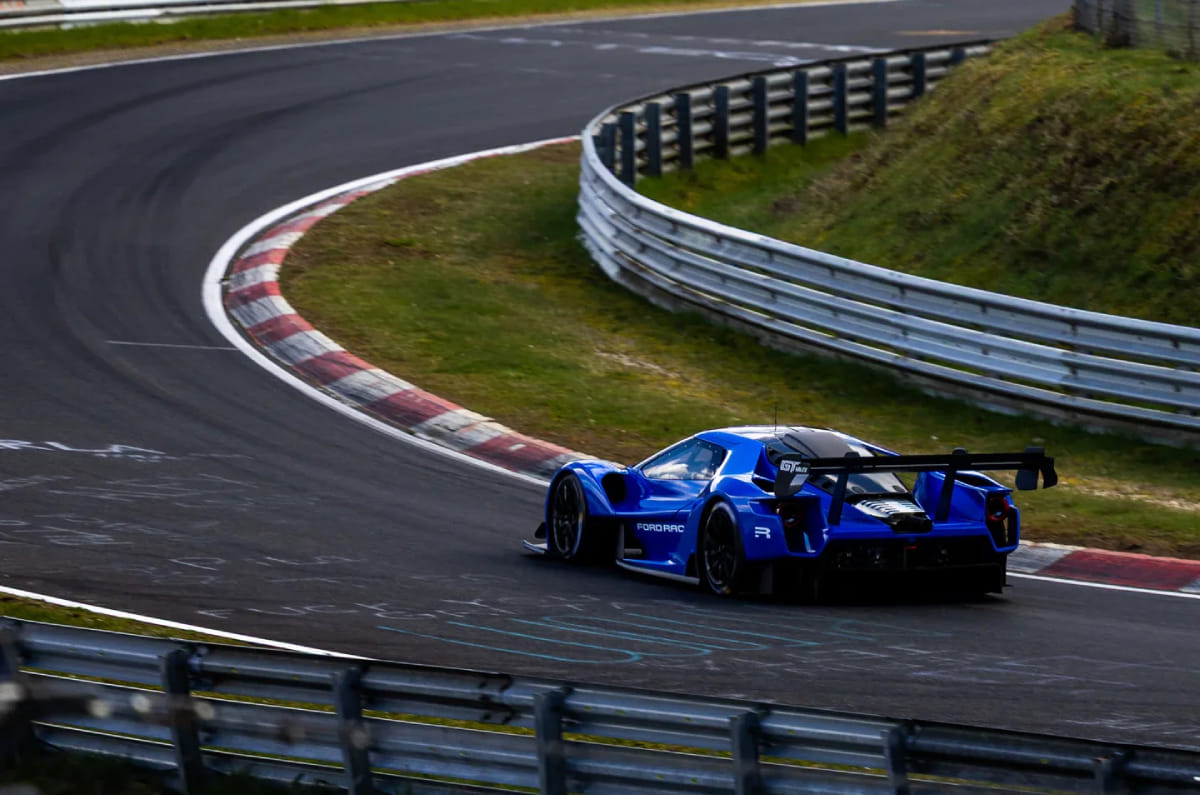 Ford GT Mk IV is the fastest pure-petrol car at Nurburgring