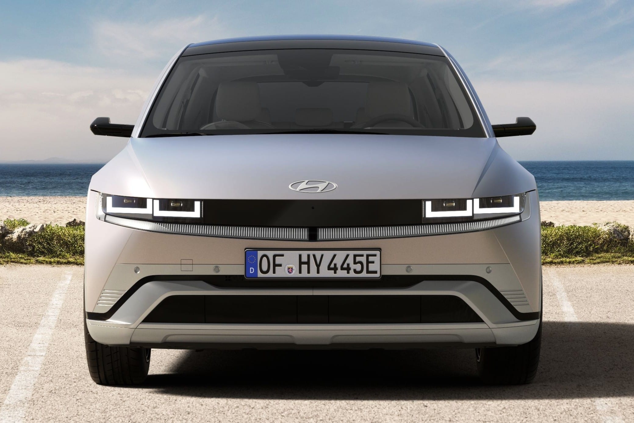 Hyundai Ioniq 5 facelift spied testing in India