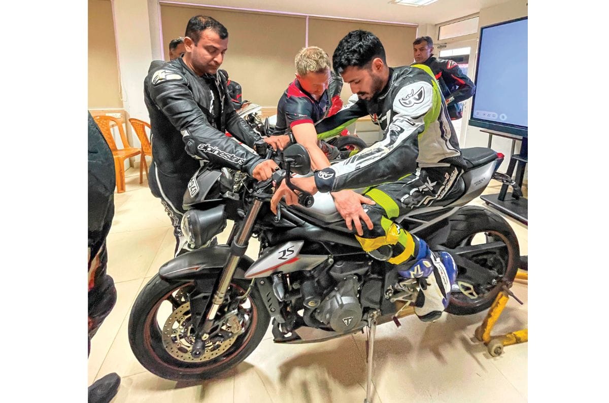 Aprilia RS 457 ridden at California Superbike school 2026