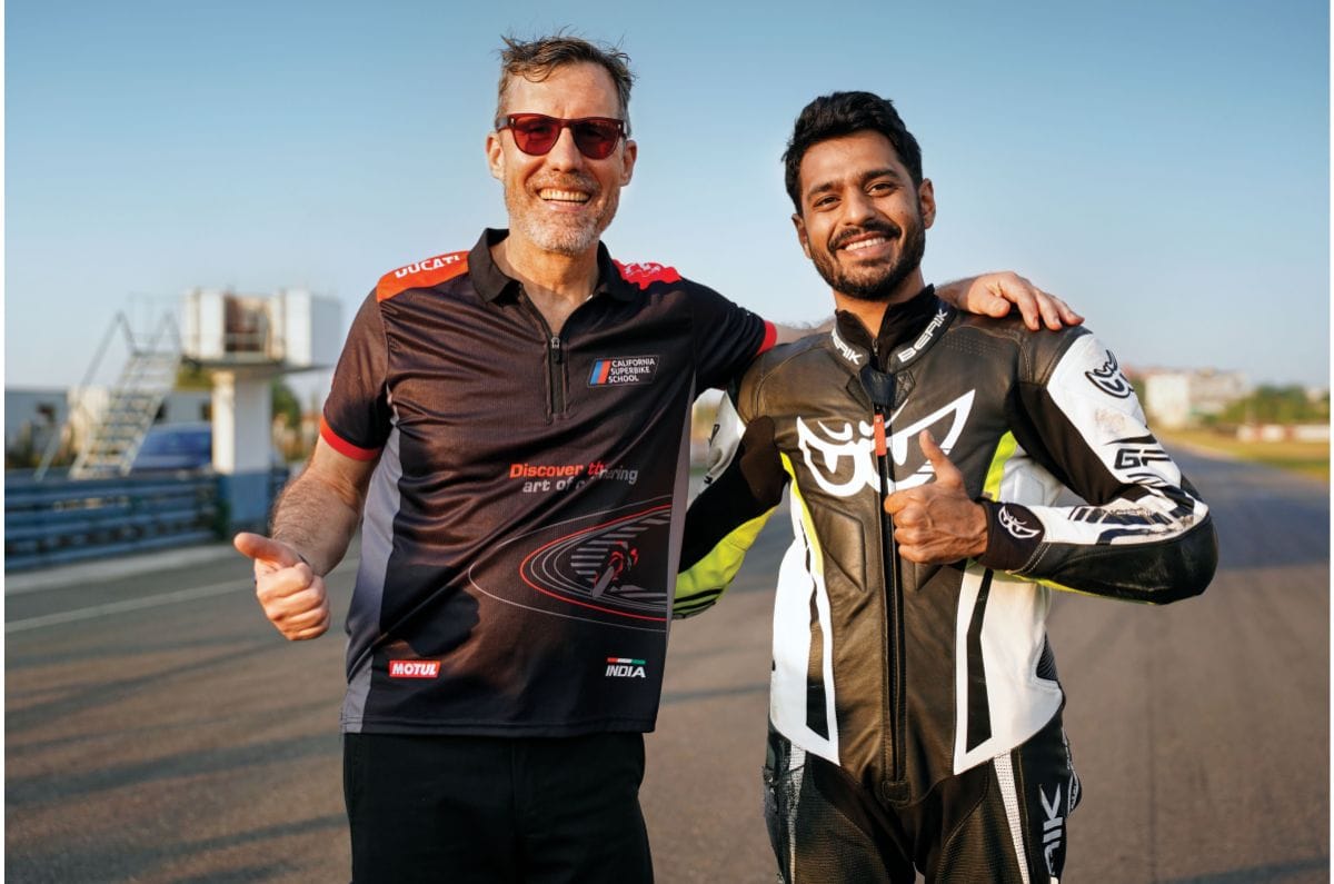 Aprilia RS 457 ridden at California Superbike school 2026