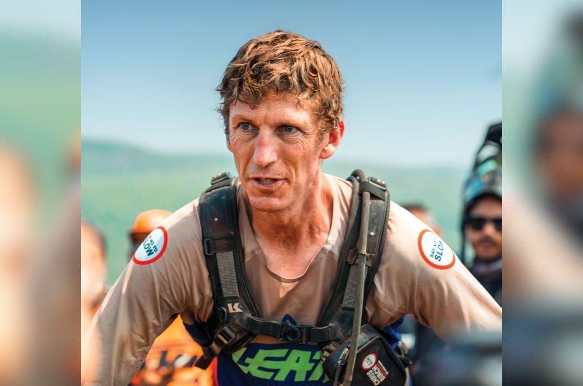 Chris Birch during the KTM Adventure Rally