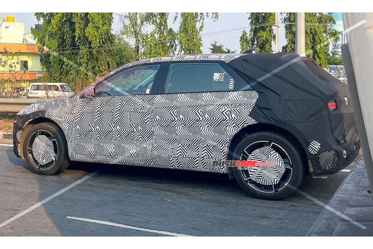 Hyundai Ioniq 5 facelift spied testing in India