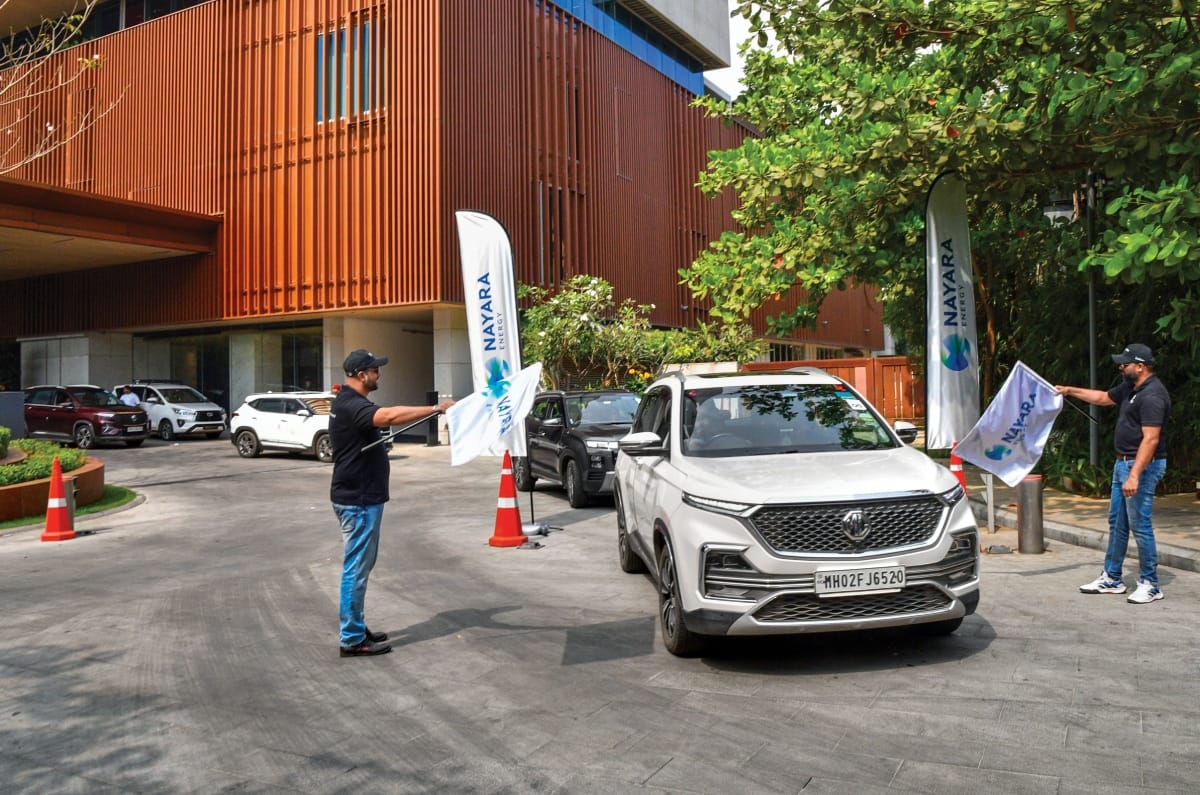Nayara Energy Women's Day Rally 2026 flag off