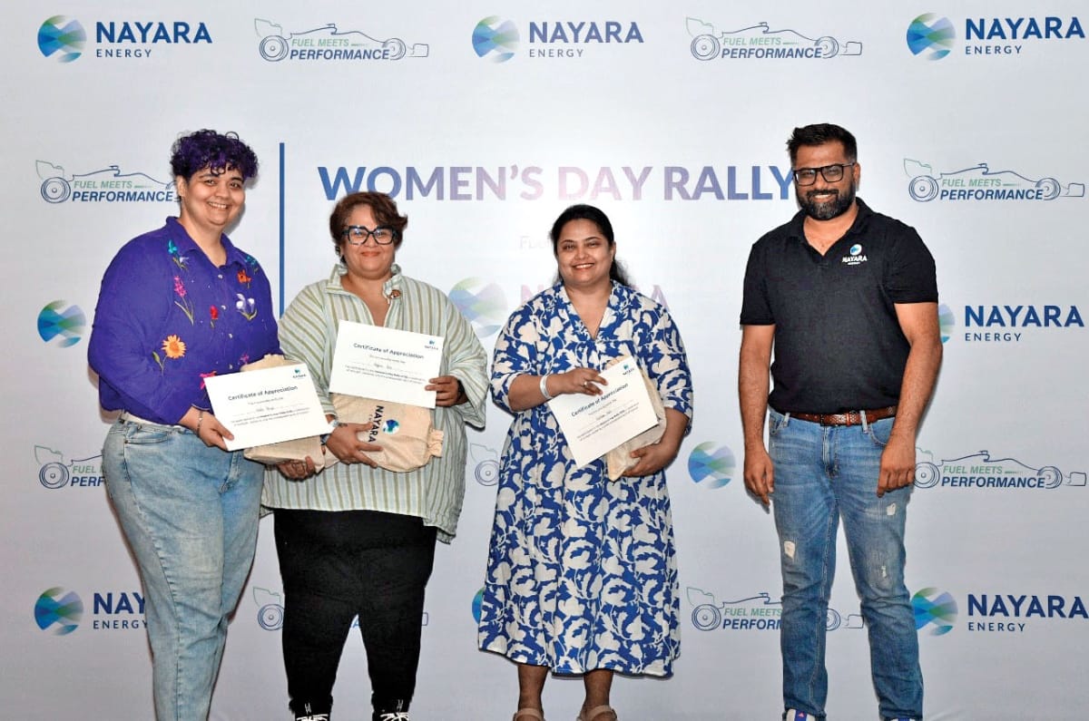 Nayara Energy Women's Day Rally 2026 facilitation