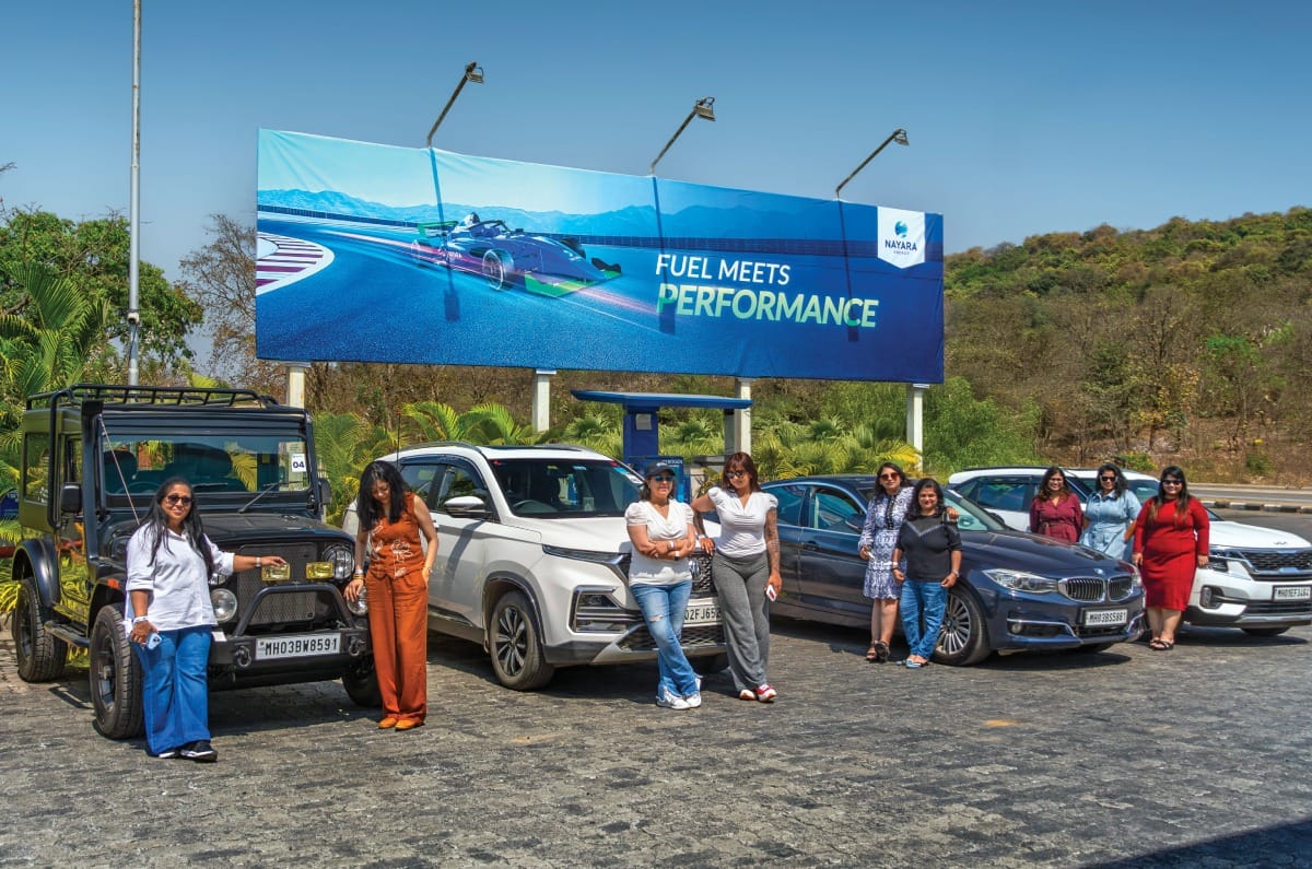 Nayara Energy Women's Day Rally 2026 group