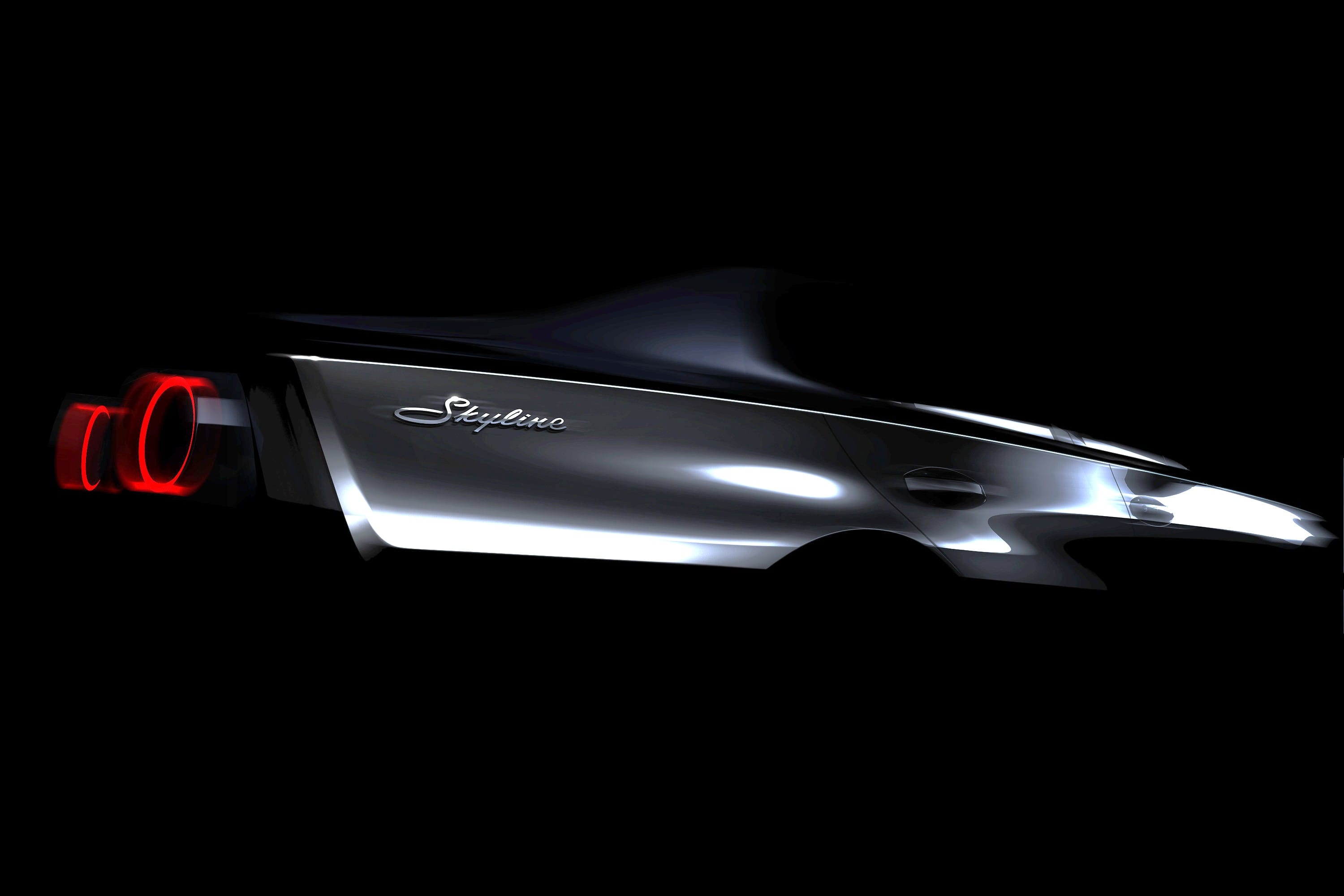 Nissan teases next-gen Skyline sedan