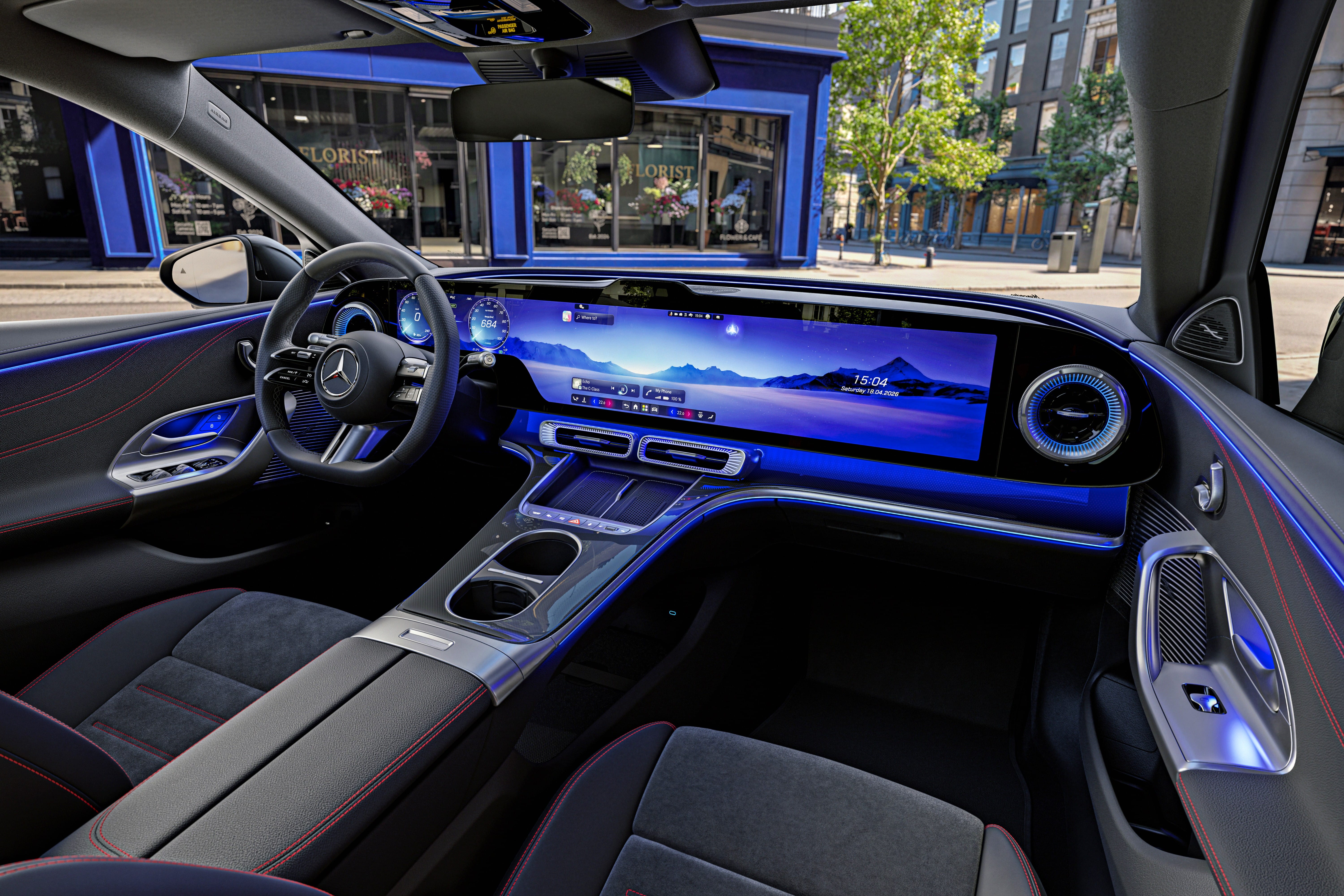 Mercedes-Benz reveals interior of upcoming C-Class EV
