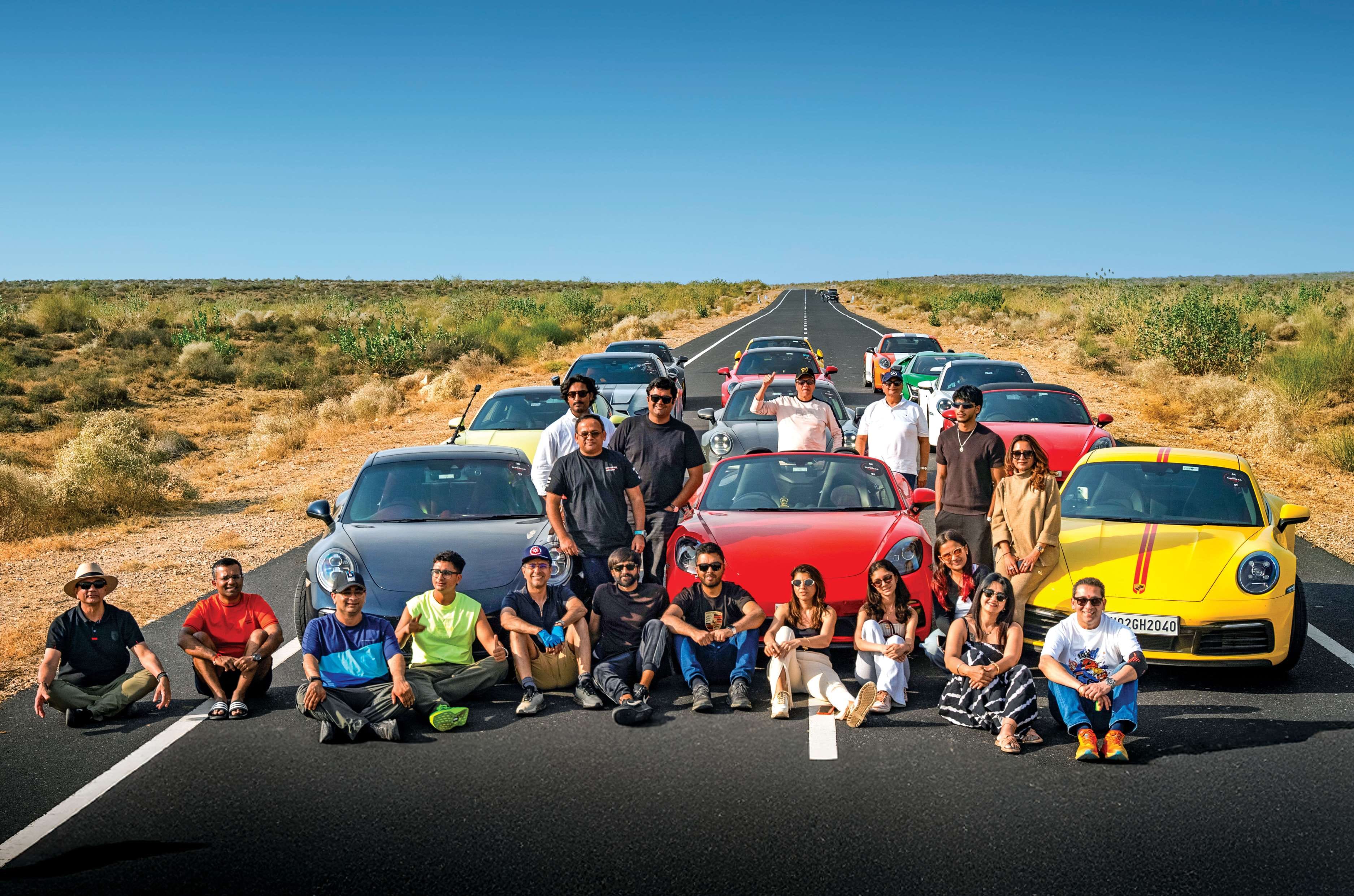 Road-tripping with supercars in Jaisalmer: Sand blasting