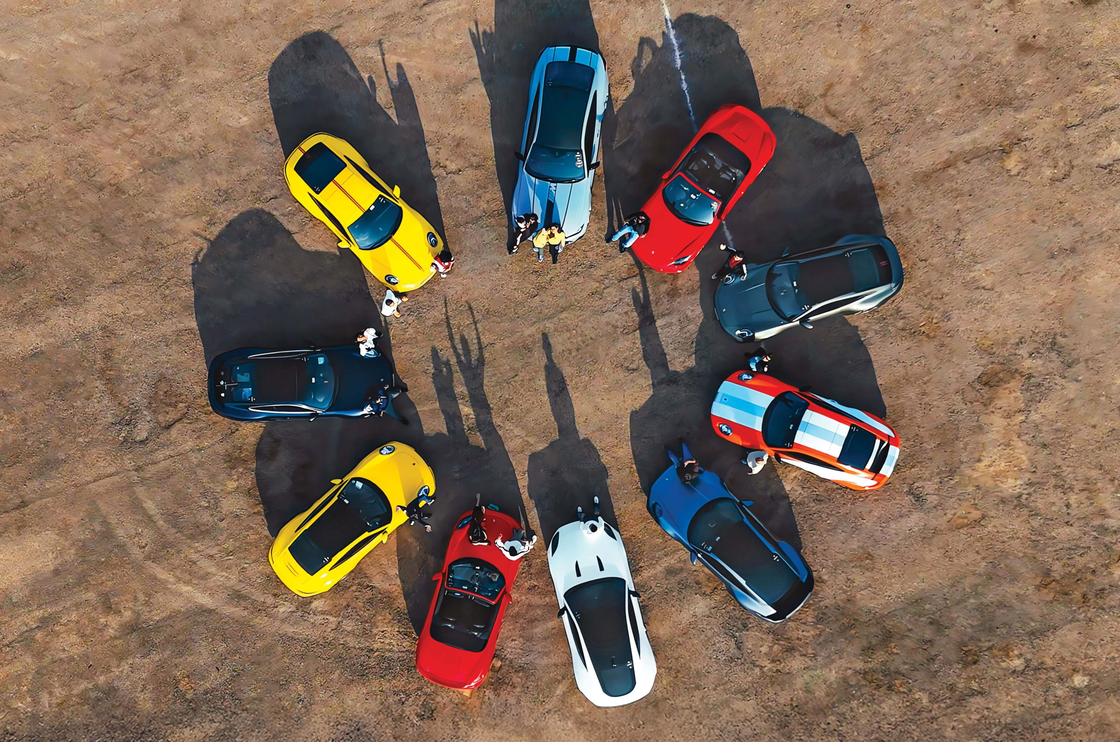 Road-tripping with supercars in Jaisalmer: Sand blasting