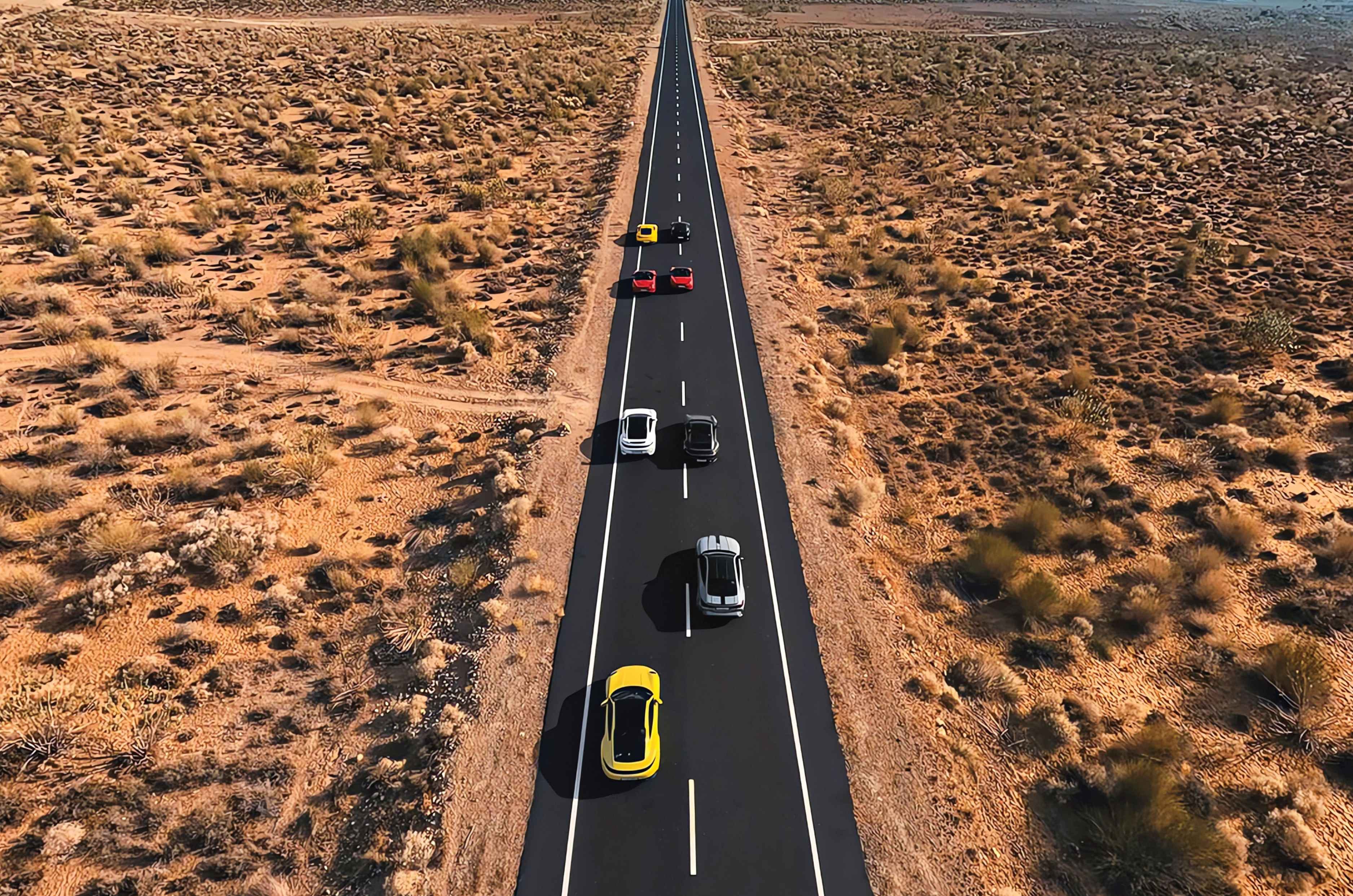 Road-tripping with supercars in Jaisalmer