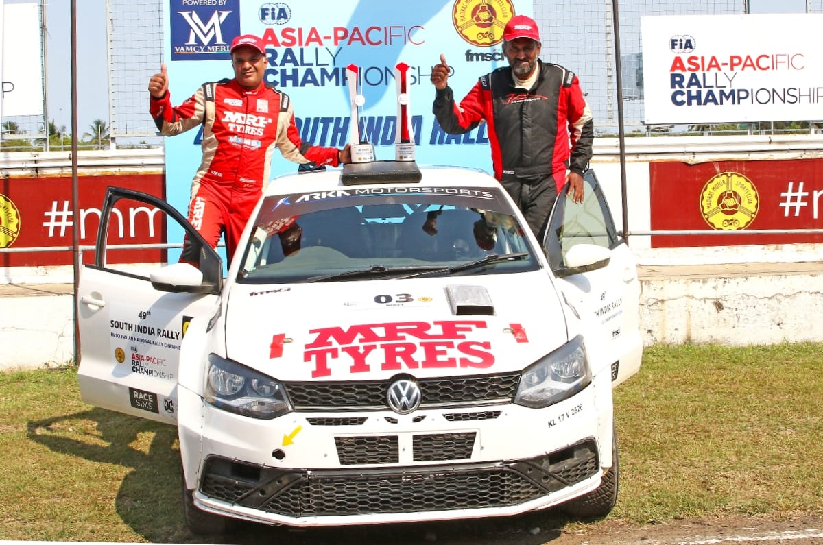 South India Rally winners