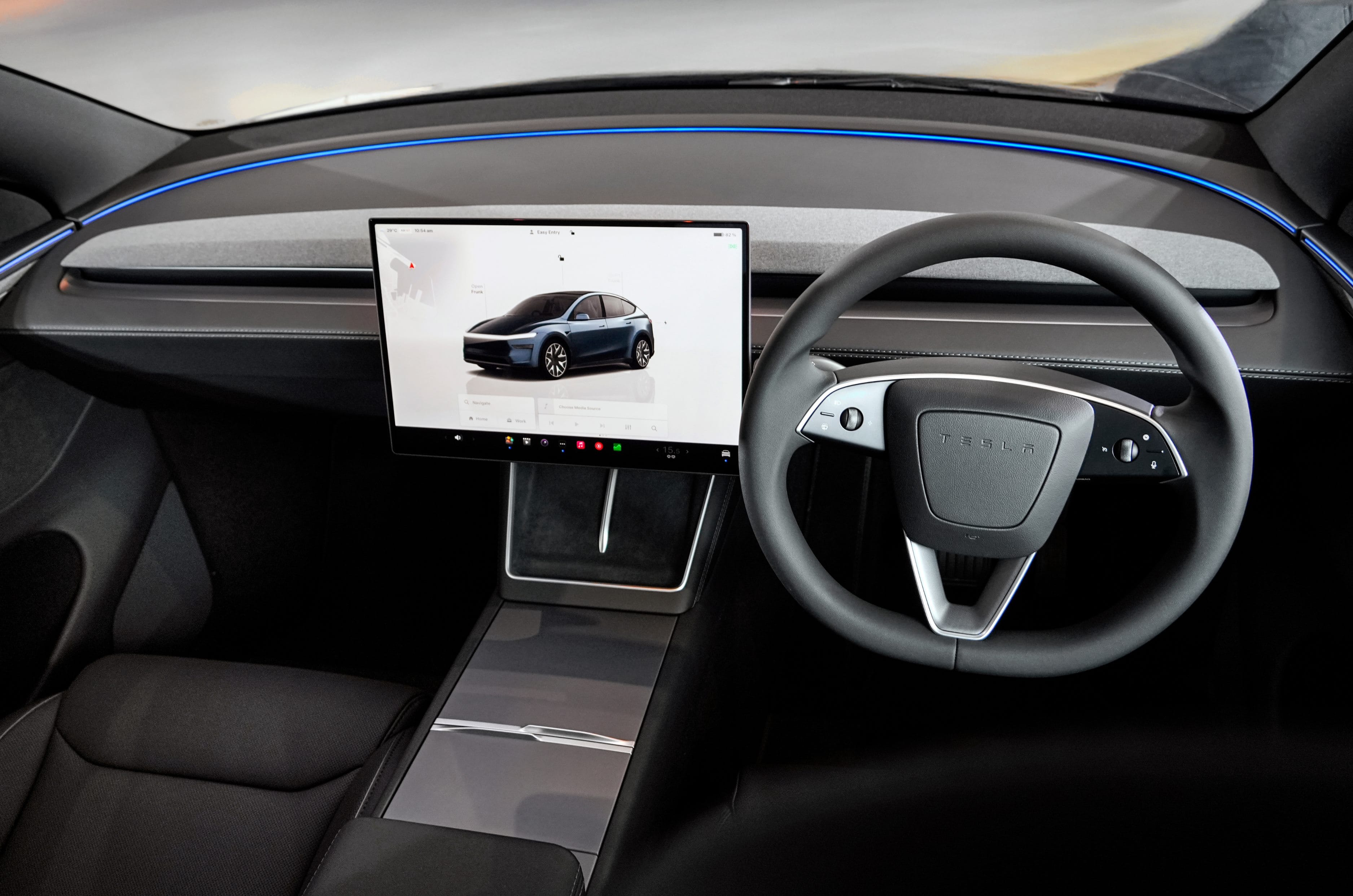 Tesla Model Y L dashboard