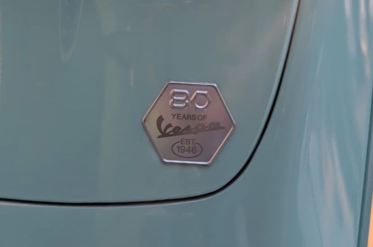 Vespa Tech 80th edition unveiled in India