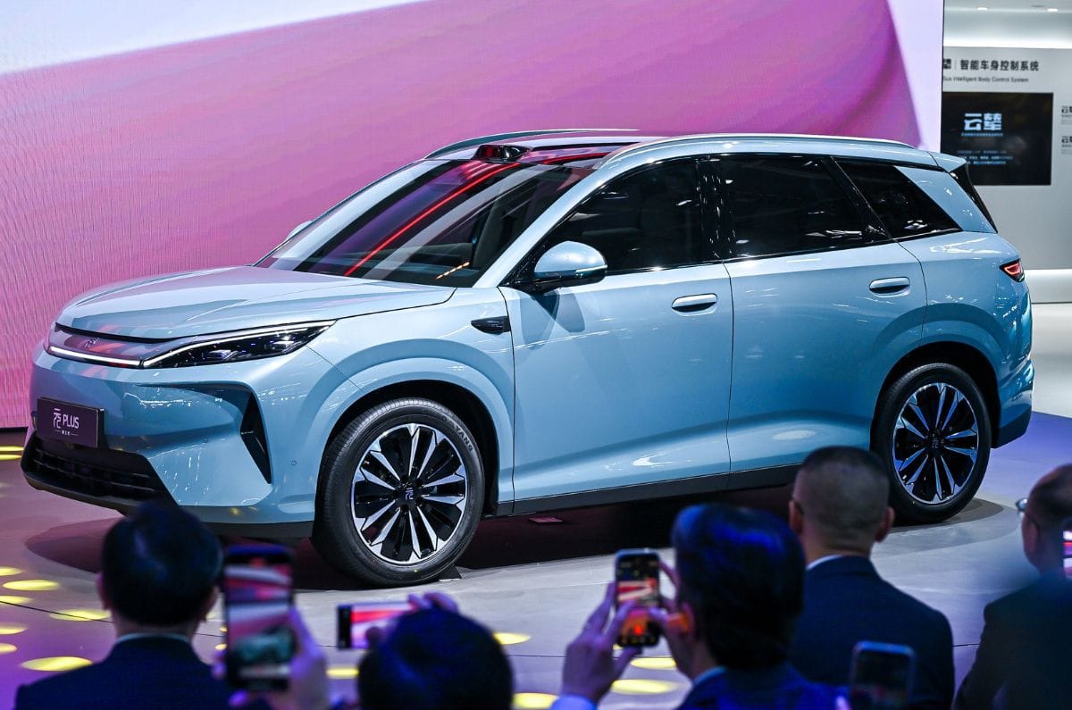 New gen BYD Atto 3 (Yuan Plus) side