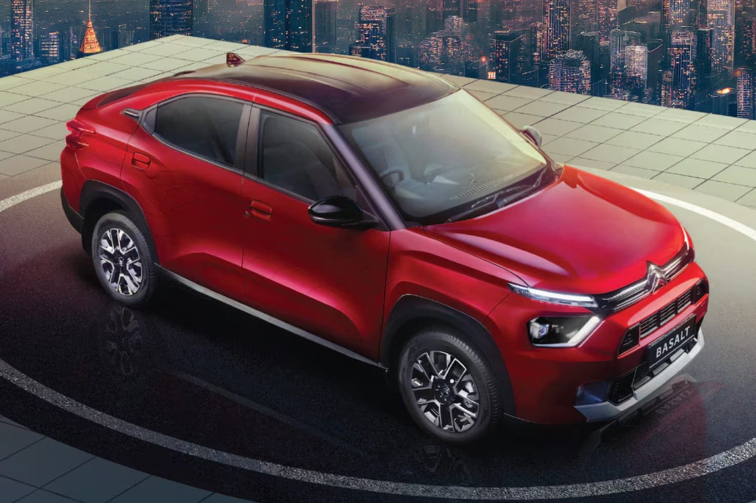 Citroen commences exports of the Basalt from India