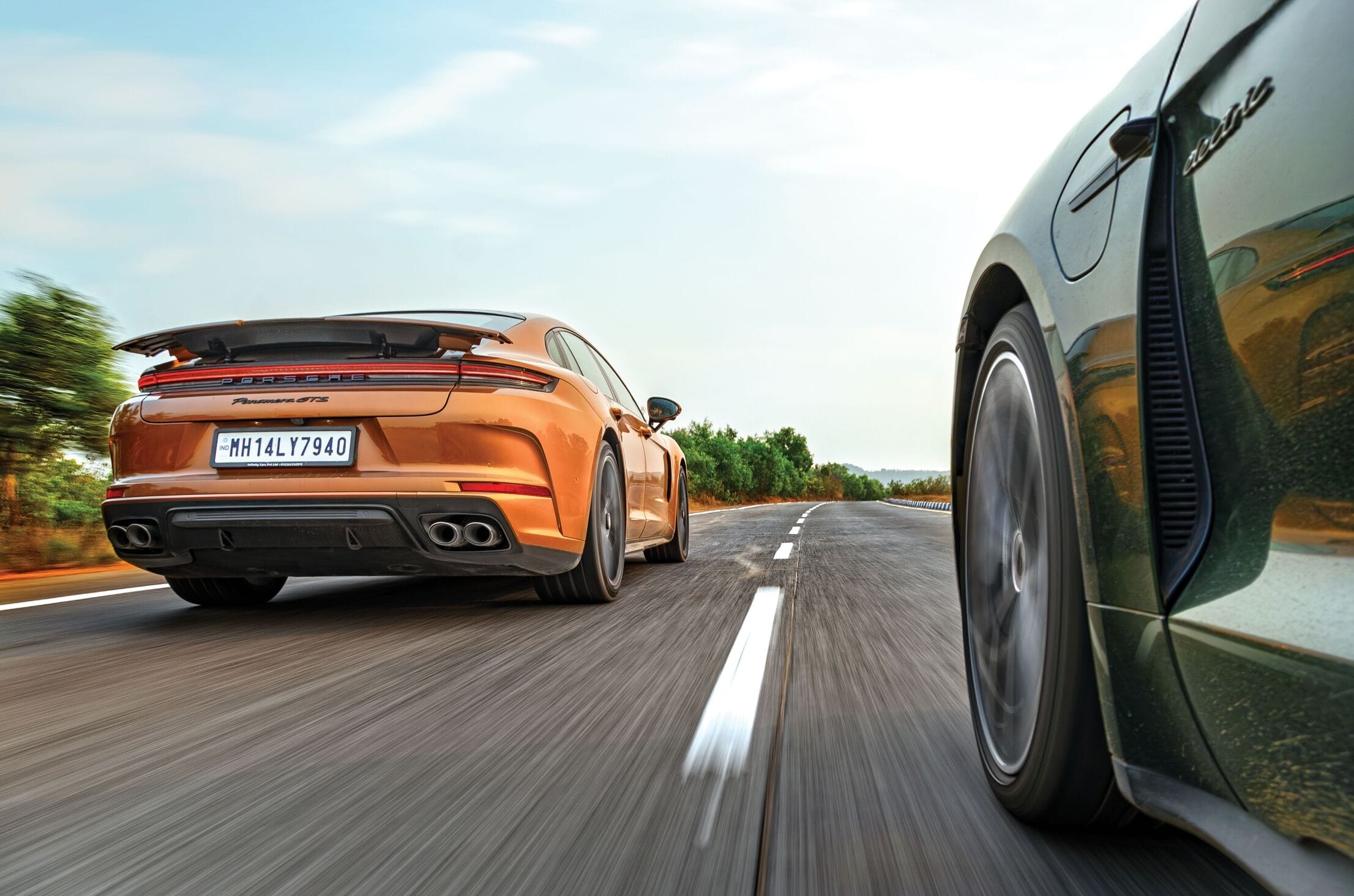 Mumbai-Goa road trip: Going the distance in a Porsche Taycan Turbo and Panamera 