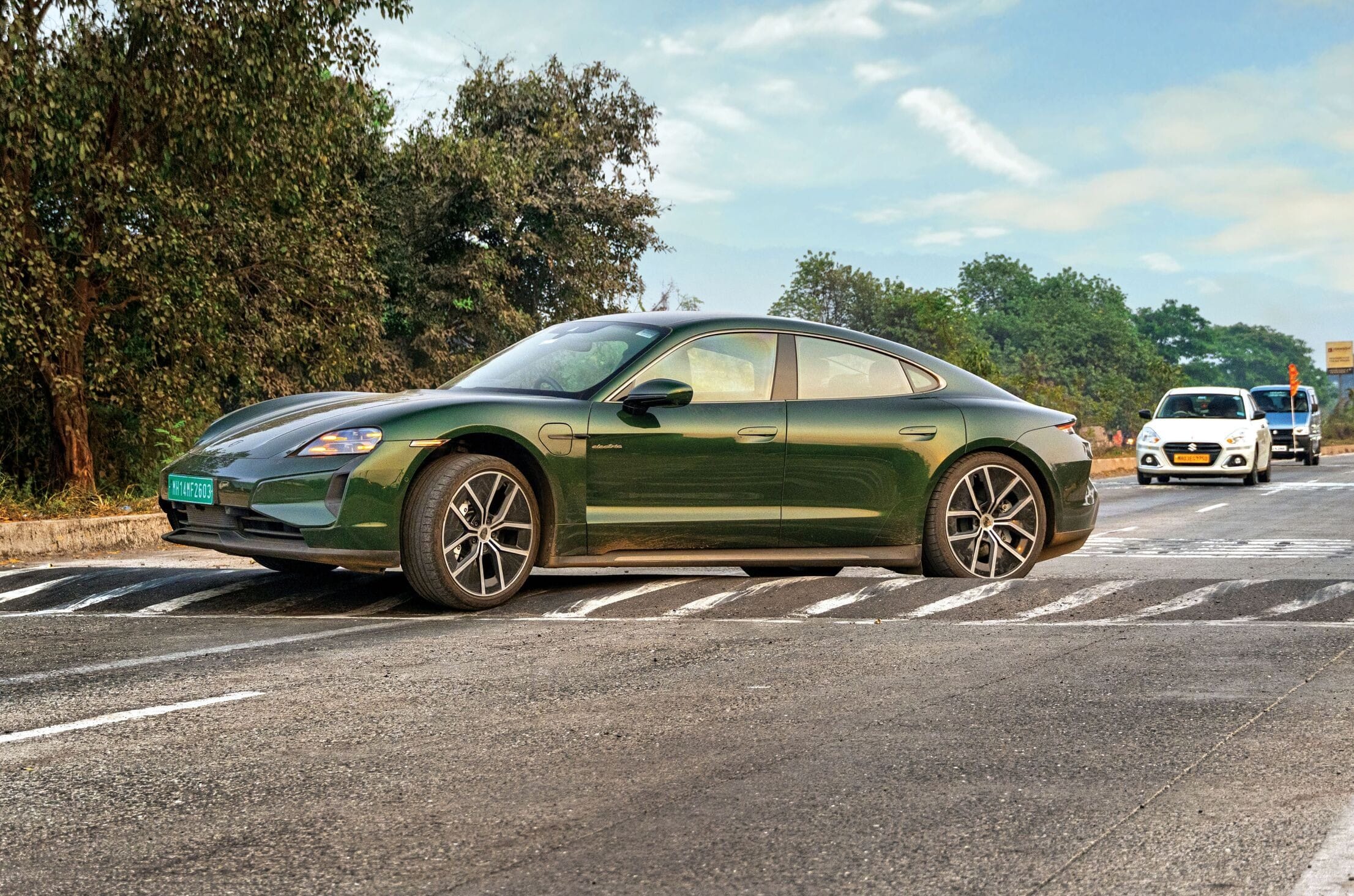 Mumbai-Goa road trip: Going the distance in a Porsche Taycan Turbo and Panamera 