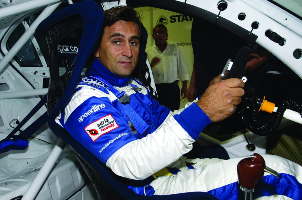Alex Zanardi racing