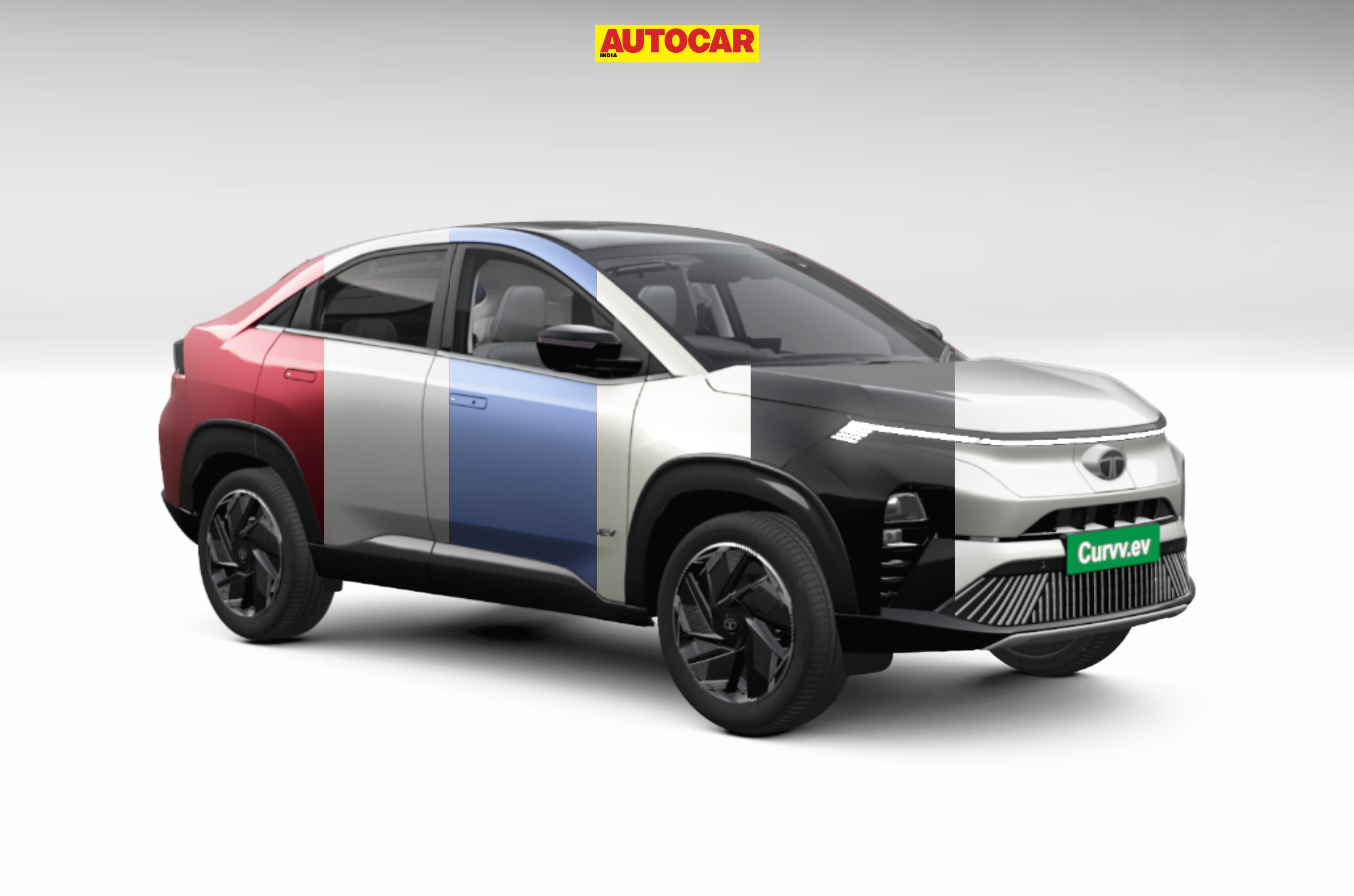 Tata Curvv EV colors