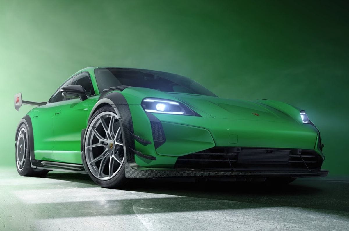 Porsche Taycan Turbo GT with Manthey Kit sets new Nurburgring EV record