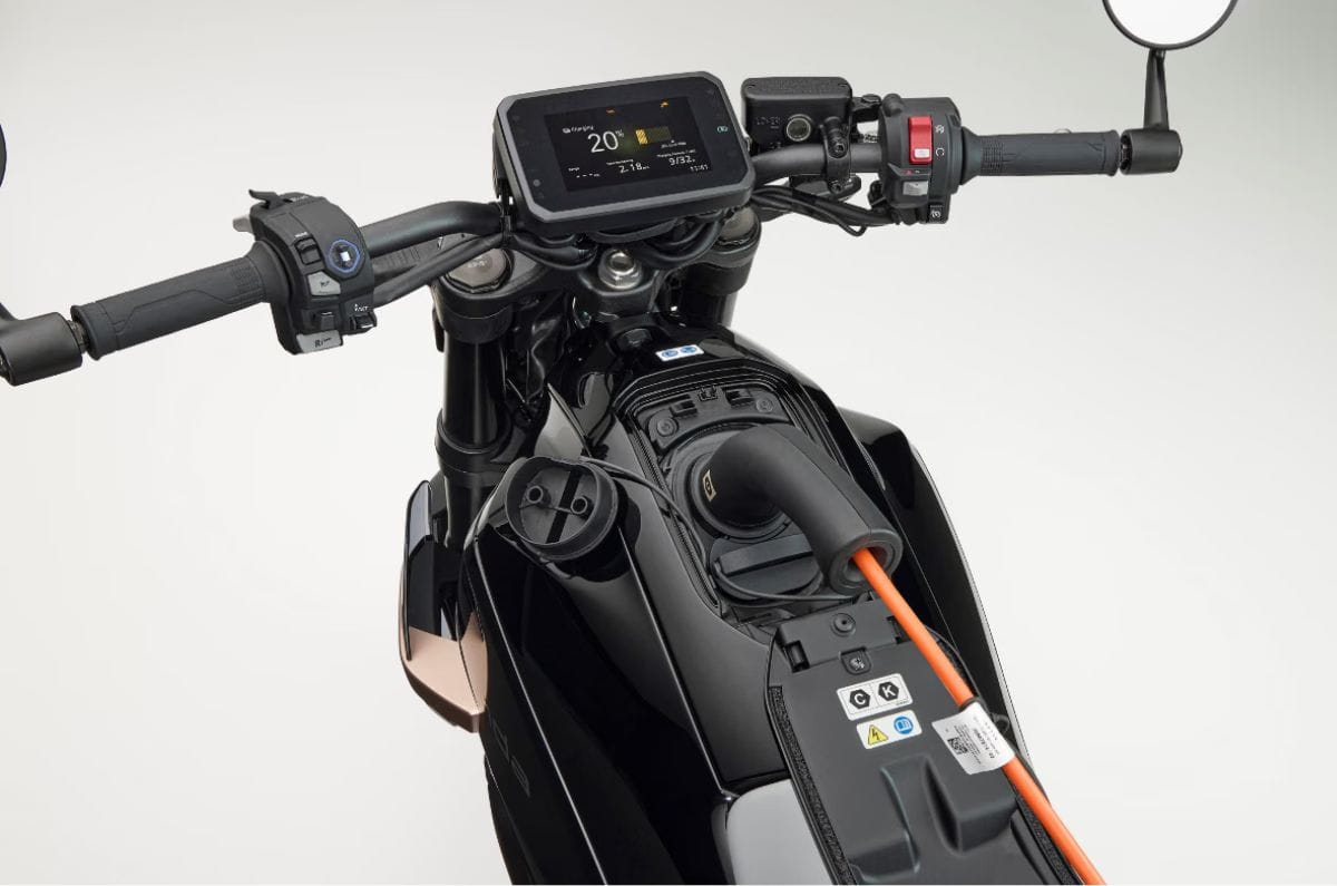 Honda WN7 electric bike design patented in India